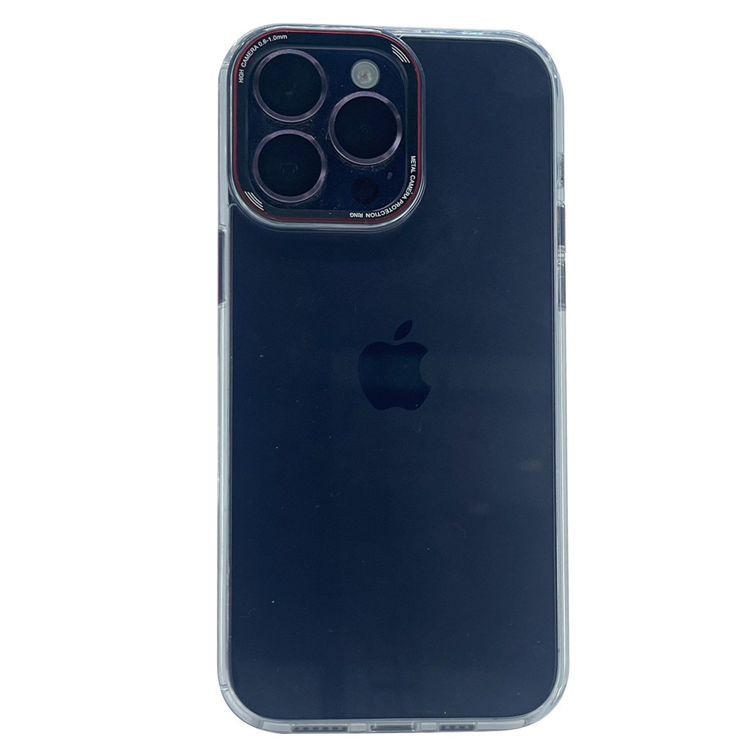 Nettech Apple iPhone 14 Pro Uyumlu Mika Renkli Kenar Seri Arka Koruma Kılıf NT-99017
