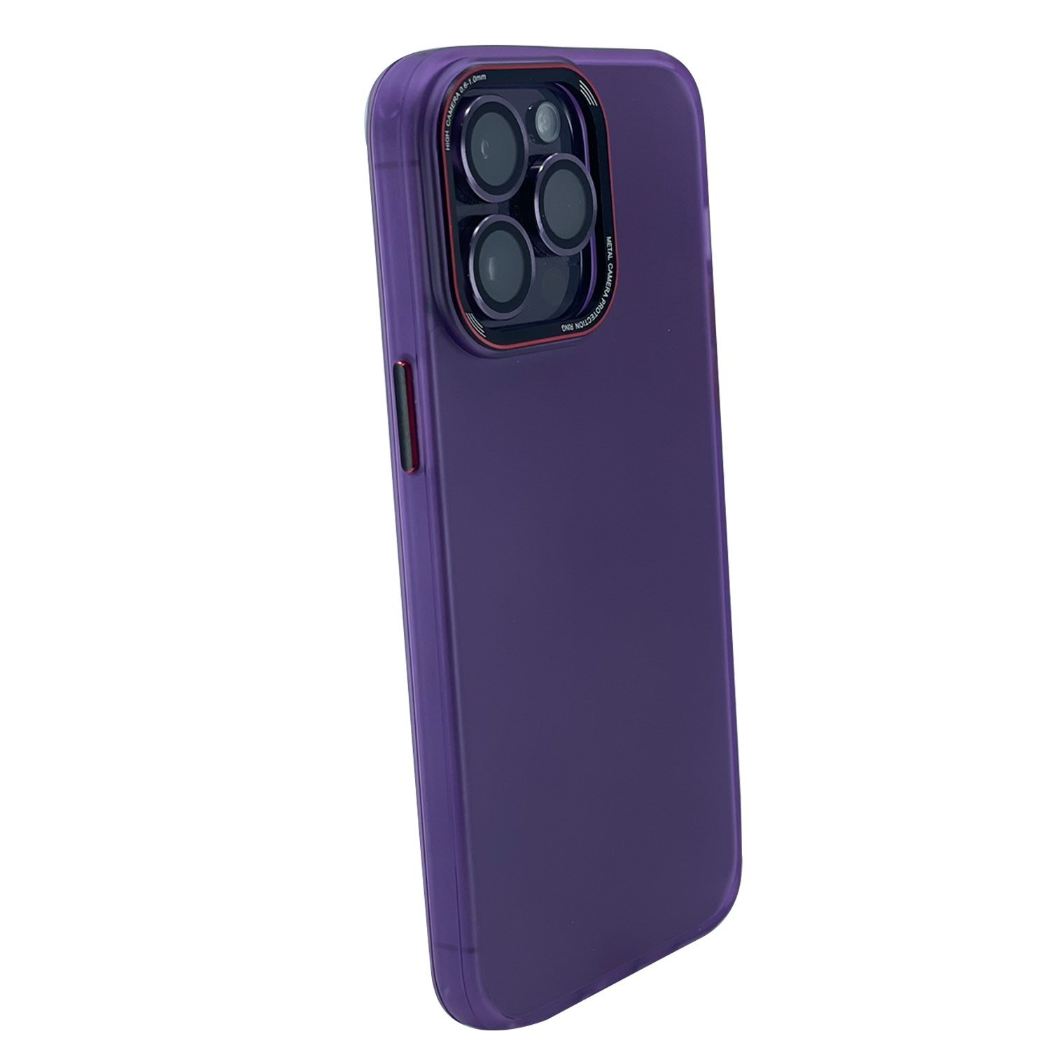 Nettech Apple iPhone 14 Pro Uyumlu Mika Renkli Çerçeveli Tuş Seri Arka Koruma Kılıf NT-98998