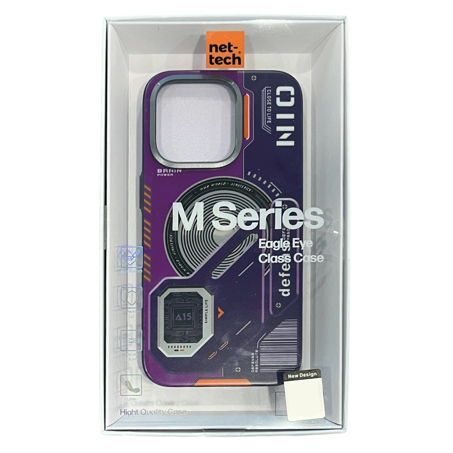 Nettech Apple iPhone 14 Pro Uyumlu NT-N043 Arka Koruma Kılıf NT-108379