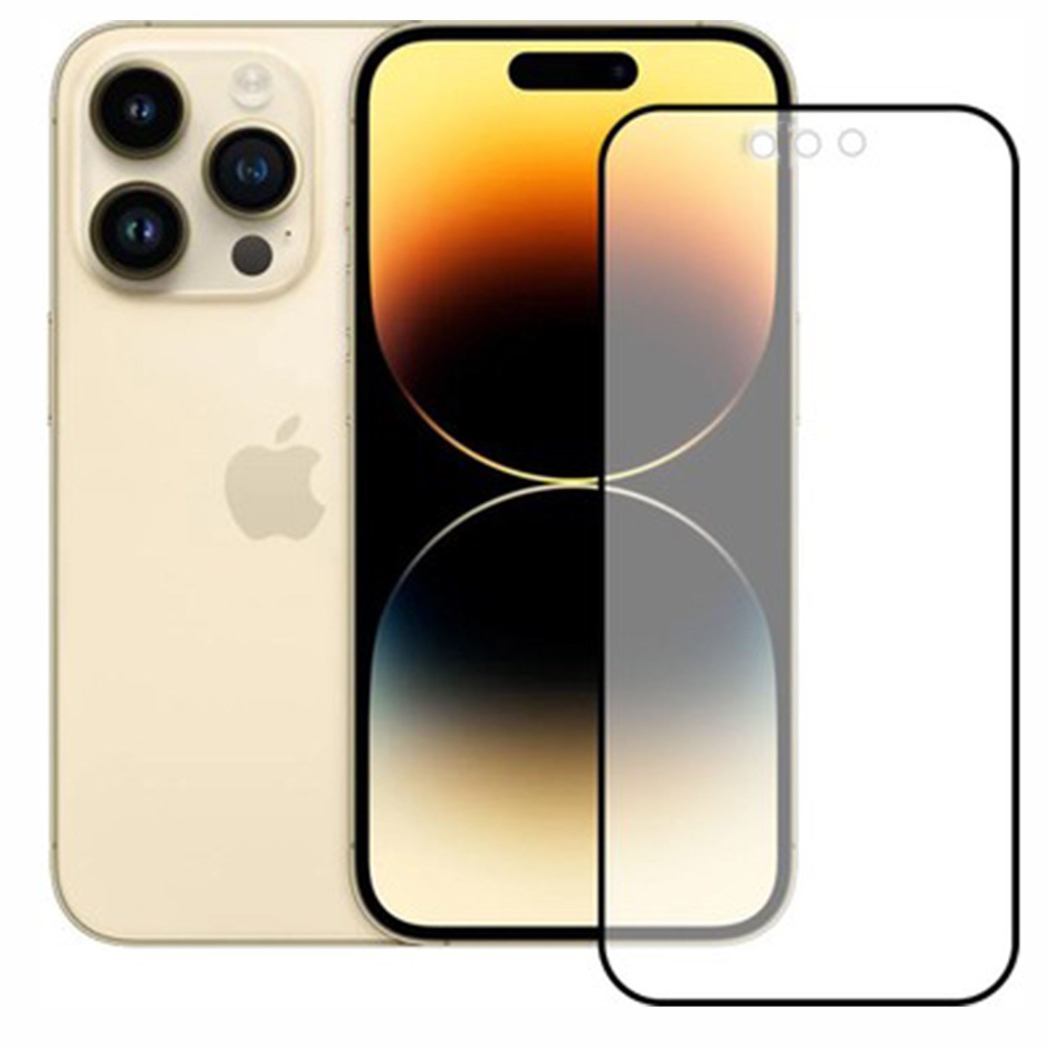 Nettech Apple iPhone 14 Pro Uyumlu Ön Koruma Mat Seramik Nano Ekran Koruyucu NT-99116
