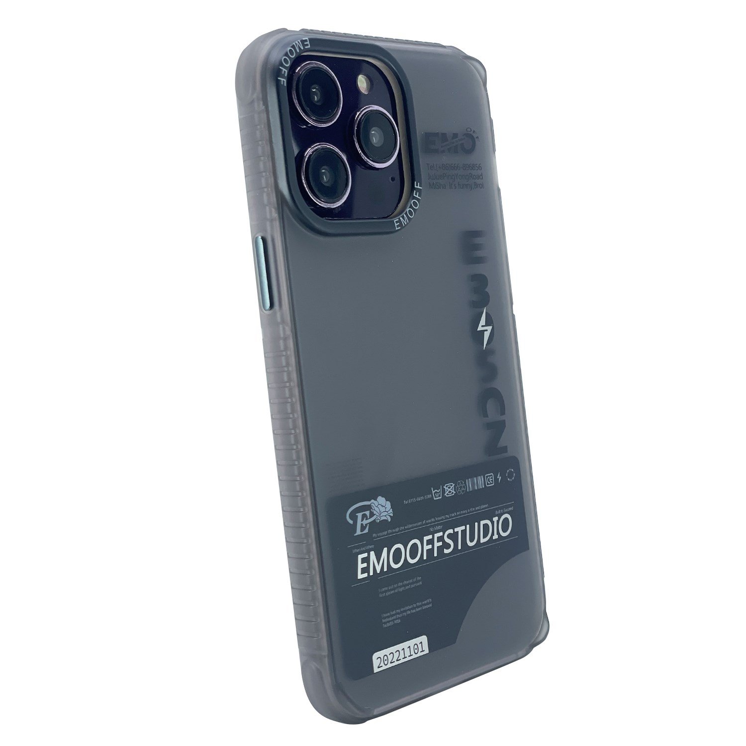 Nettech Apple iPhone 14 Pro Uyumlu Pozitif Baskılı Seri Arka Koruma Kılıf NT-101153