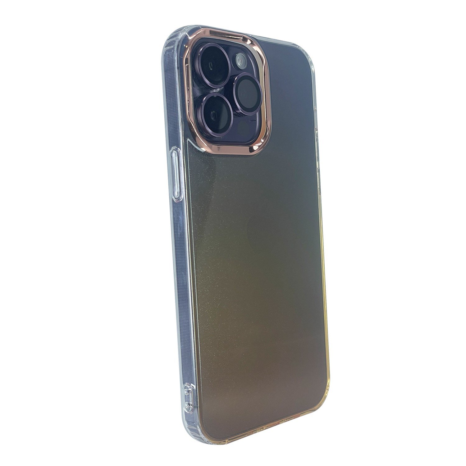 Nettech Apple iPhone 14 Pro Uyumlu Sert Gökkuşağı Seri Arka Koruma Kılıf NT-97913