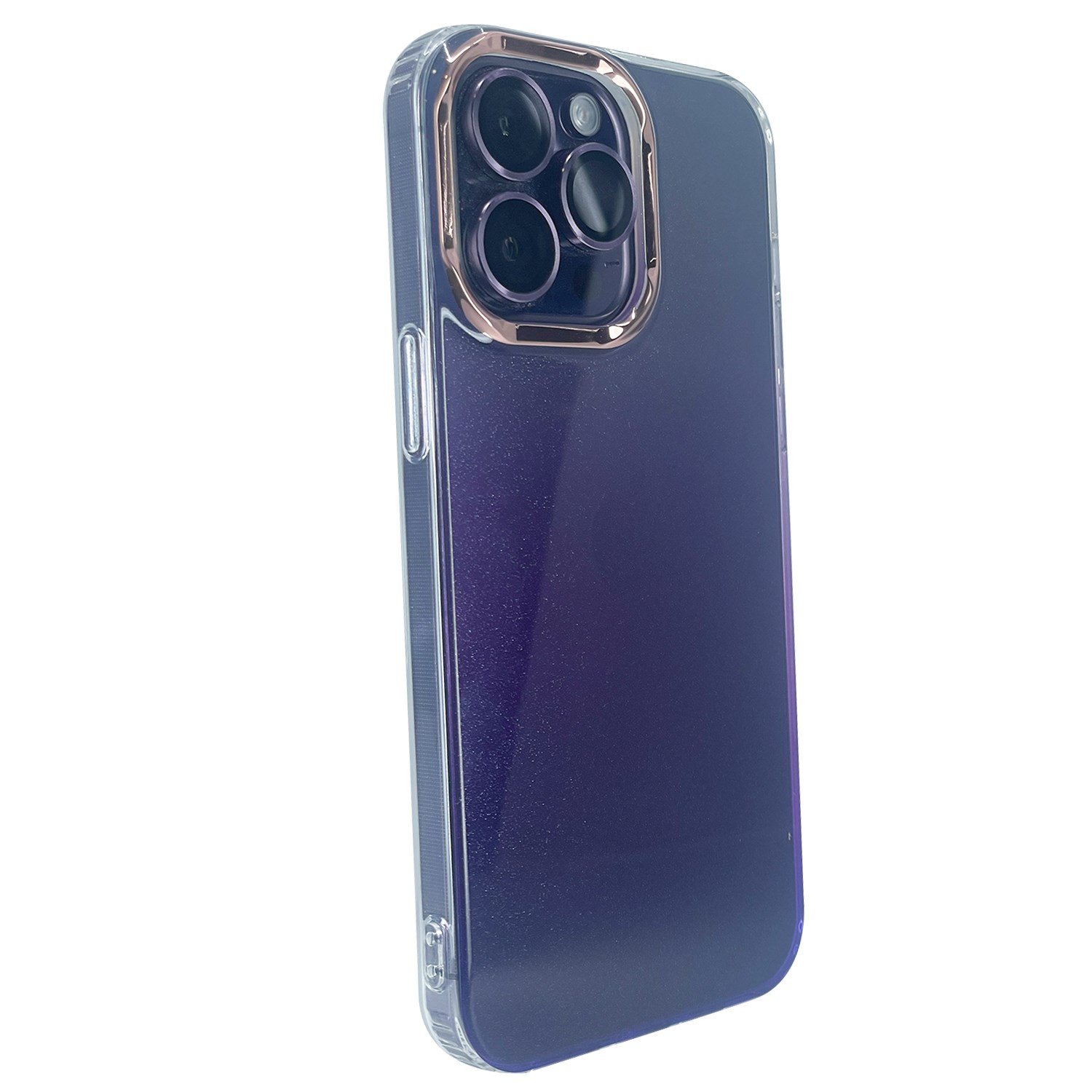 Nettech Apple iPhone 14 Pro Uyumlu Sert Gökkuşağı Seri Arka Koruma Kılıf NT-97913