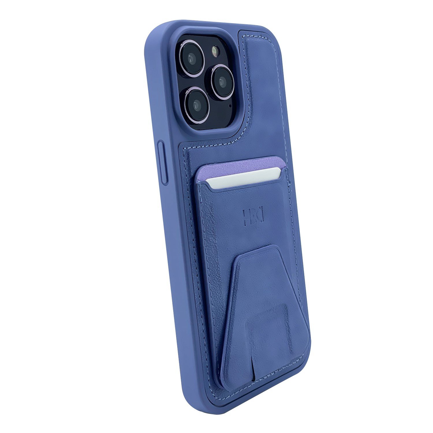 Nettech Apple iPhone 14 Pro Uyumlu Suni Deri Kartlık Arka Koruma Kılıf NT-101541
