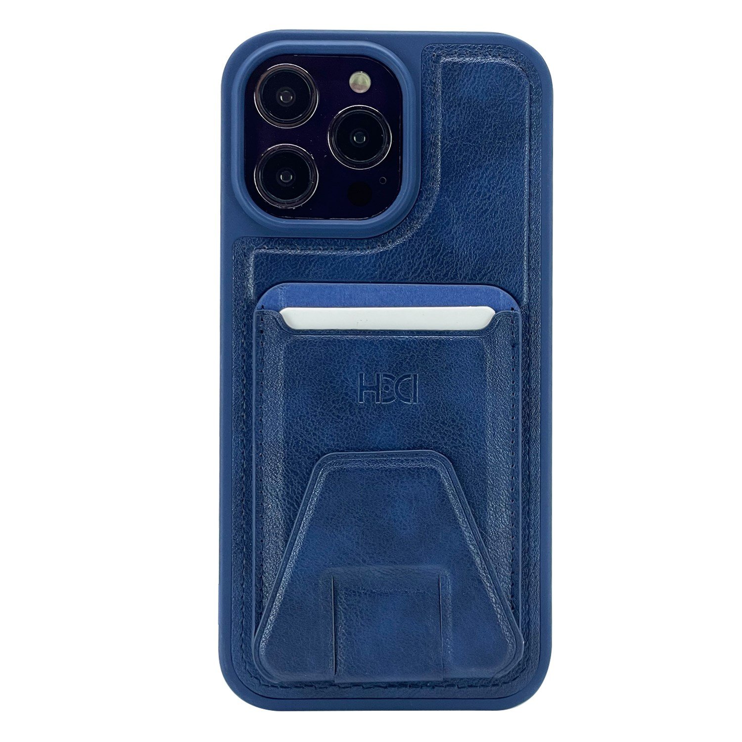 Nettech Apple iPhone 14 Pro Uyumlu Suni Deri Kartlık Arka Koruma Kılıf NT-101541