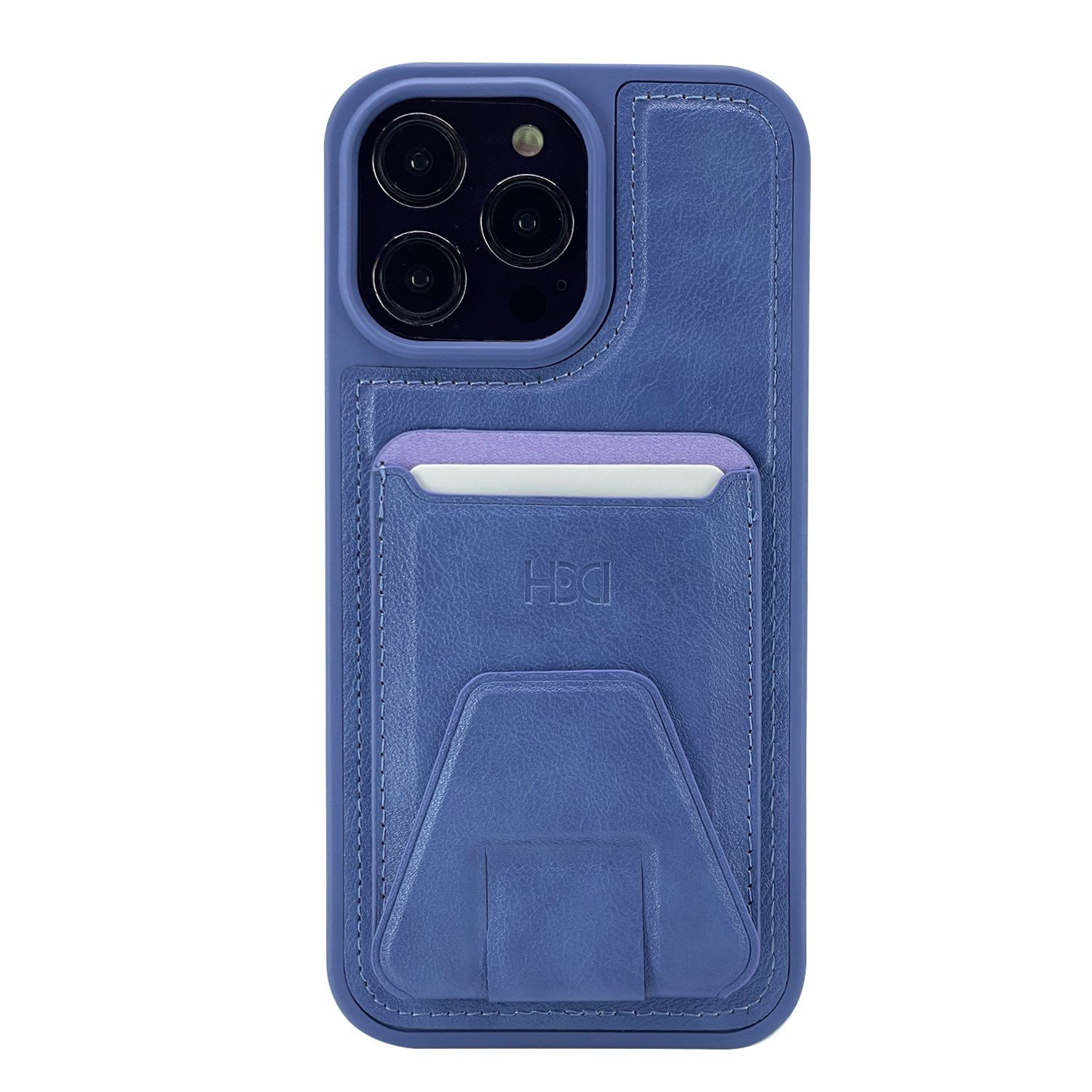 Nettech Apple iPhone 14 Pro Uyumlu Suni Deri Kartlık Arka Koruma Kılıf NT-101541