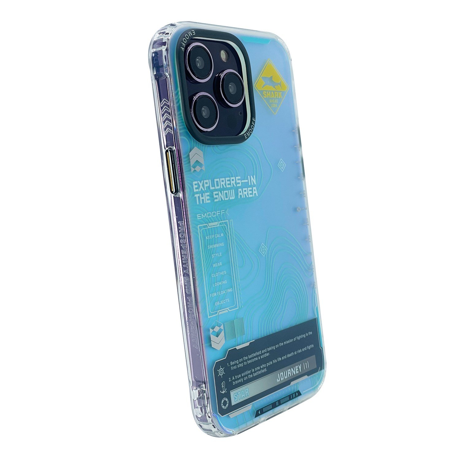 Nettech Apple iPhone 14 Pro Uyumlu Technology Metaverse Seri Arka Koruma Kılıf NT-101094