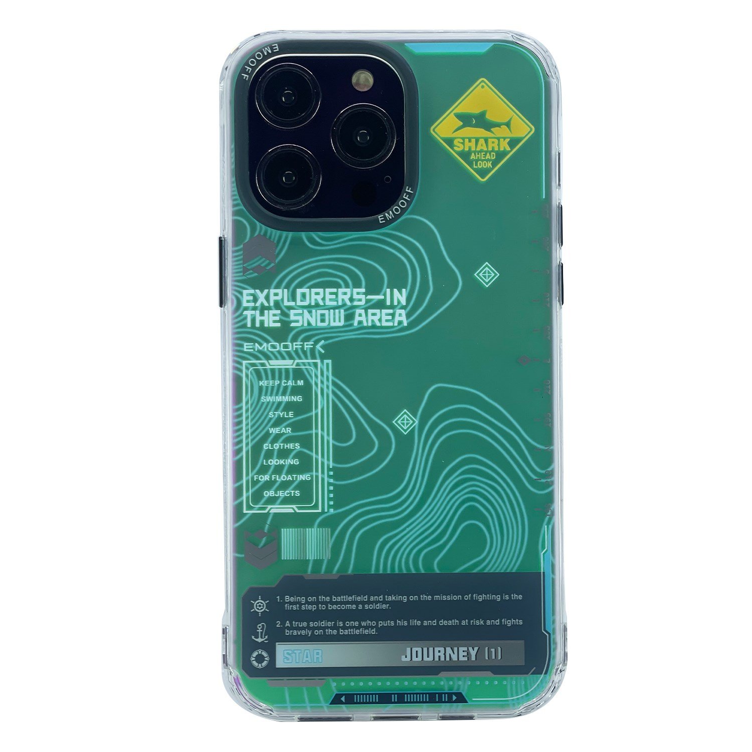 Nettech Apple iPhone 14 Pro Uyumlu Technology Metaverse Seri Arka Koruma Kılıf NT-101094