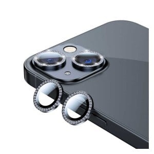 Nettech Apple iPhone 14 Uyumlu Diamond Taşlı Model Kamera Cam Koruyucu NT-97508