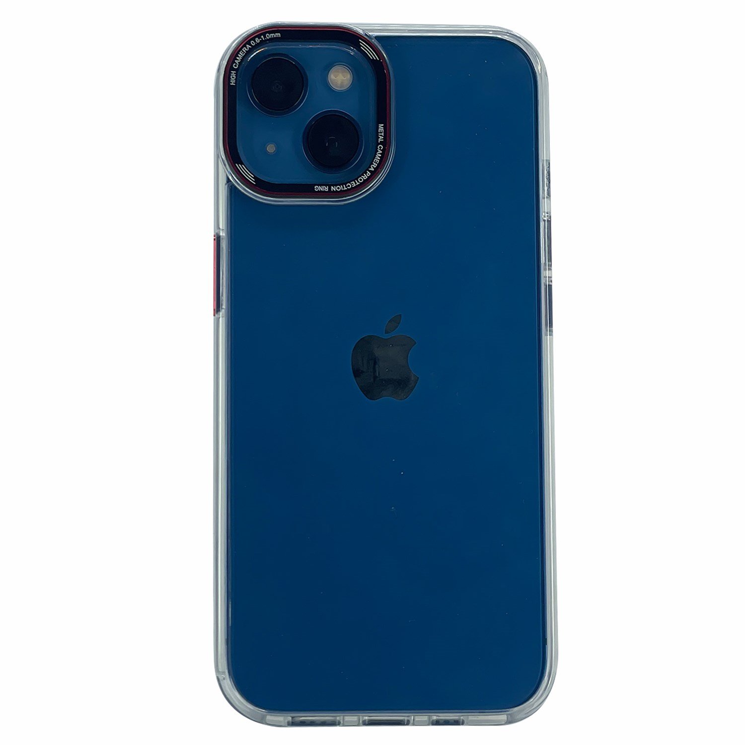Nettech Apple iPhone 14 Uyumlu Mika Renkli Kenar Seri Arka Koruma Kılıf NT-99012
