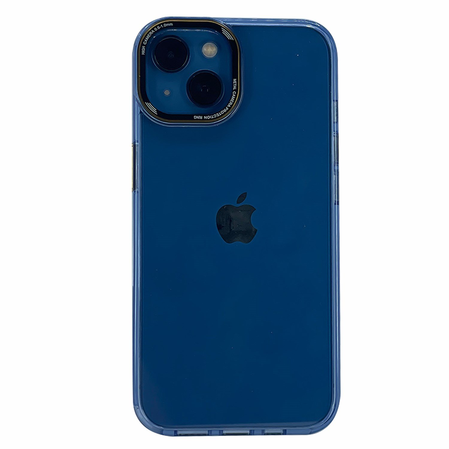 Nettech Apple iPhone 14 Uyumlu Mika Renkli Kenar Seri Arka Koruma Kılıf NT-99012