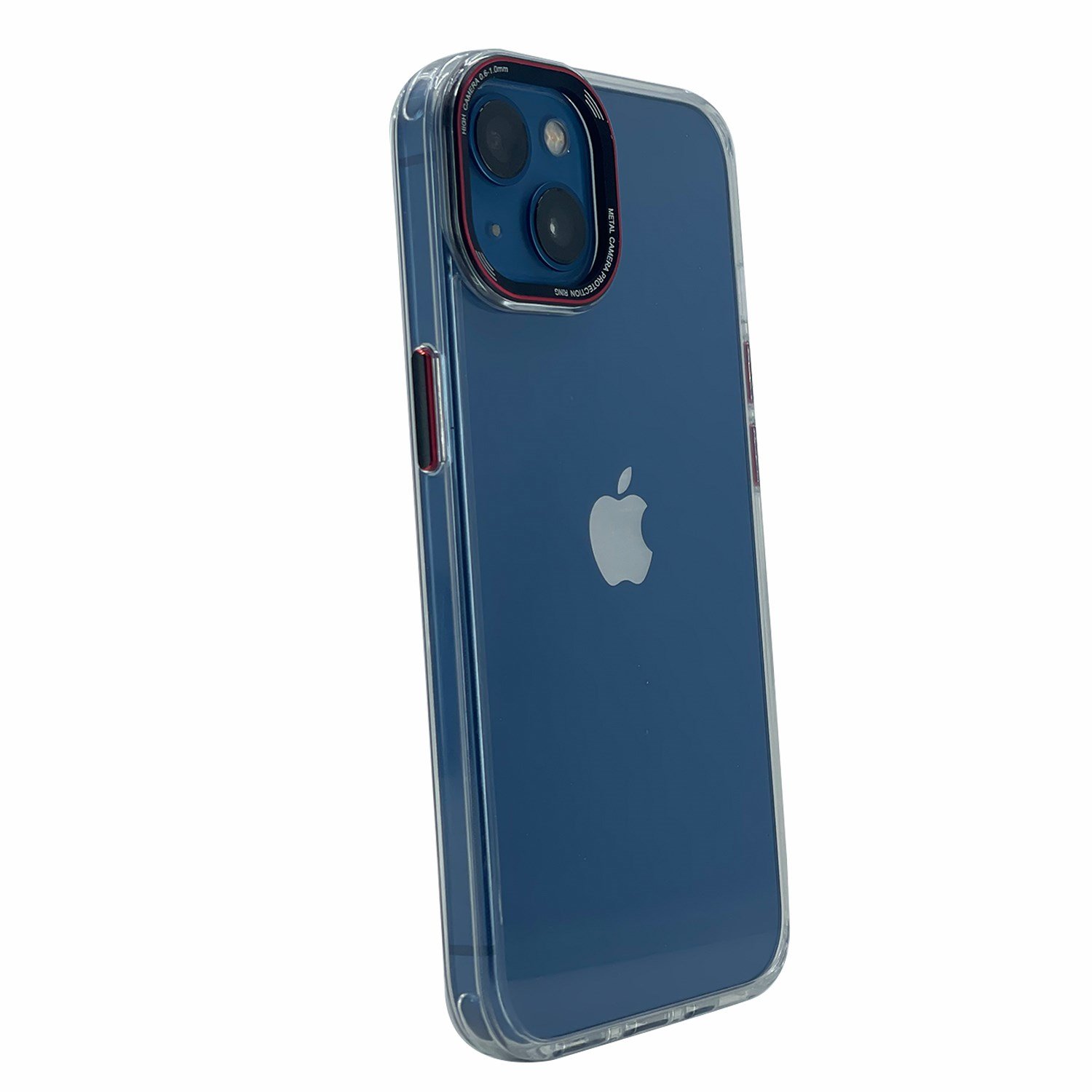 Nettech Apple iPhone 14 Uyumlu Mika Renkli Kenar Seri Arka Koruma Kılıf NT-99012