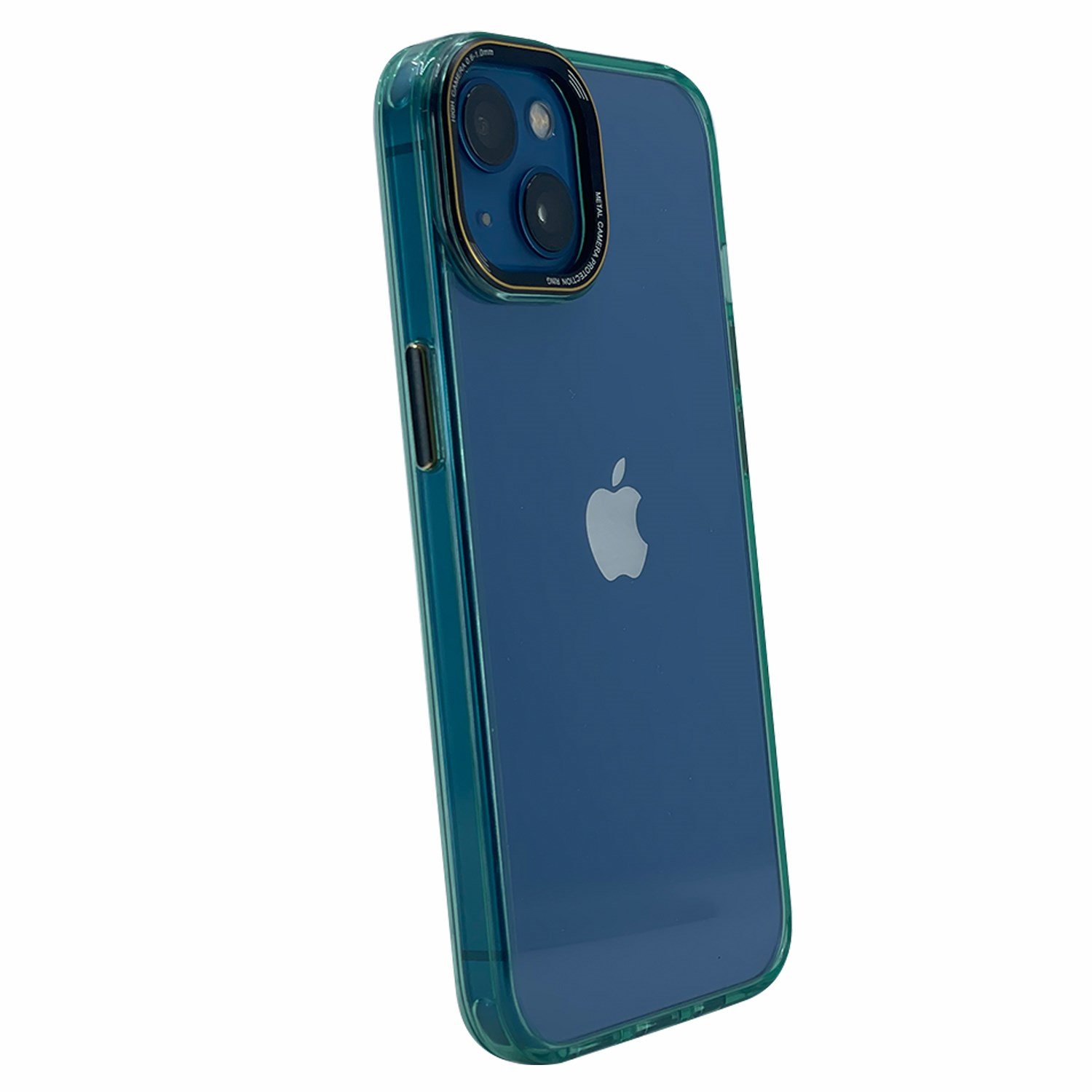 Nettech Apple iPhone 14 Uyumlu Mika Renkli Kenar Seri Arka Koruma Kılıf NT-99012