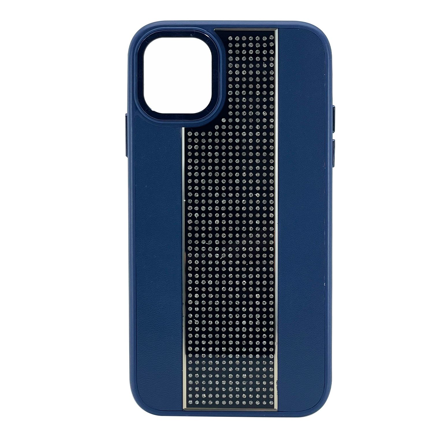 Nettech Apple iPhone 14 Uyumlu Taşlı Deri Seri Arka Koruma Kılıf NT-101481