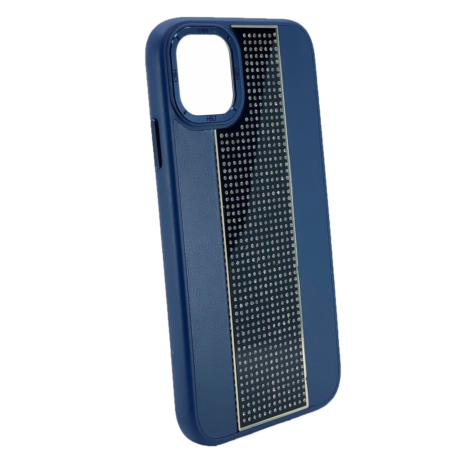 Nettech Apple iPhone 14 Uyumlu Taşlı Deri Seri Arka Koruma Kılıf NT-101481
