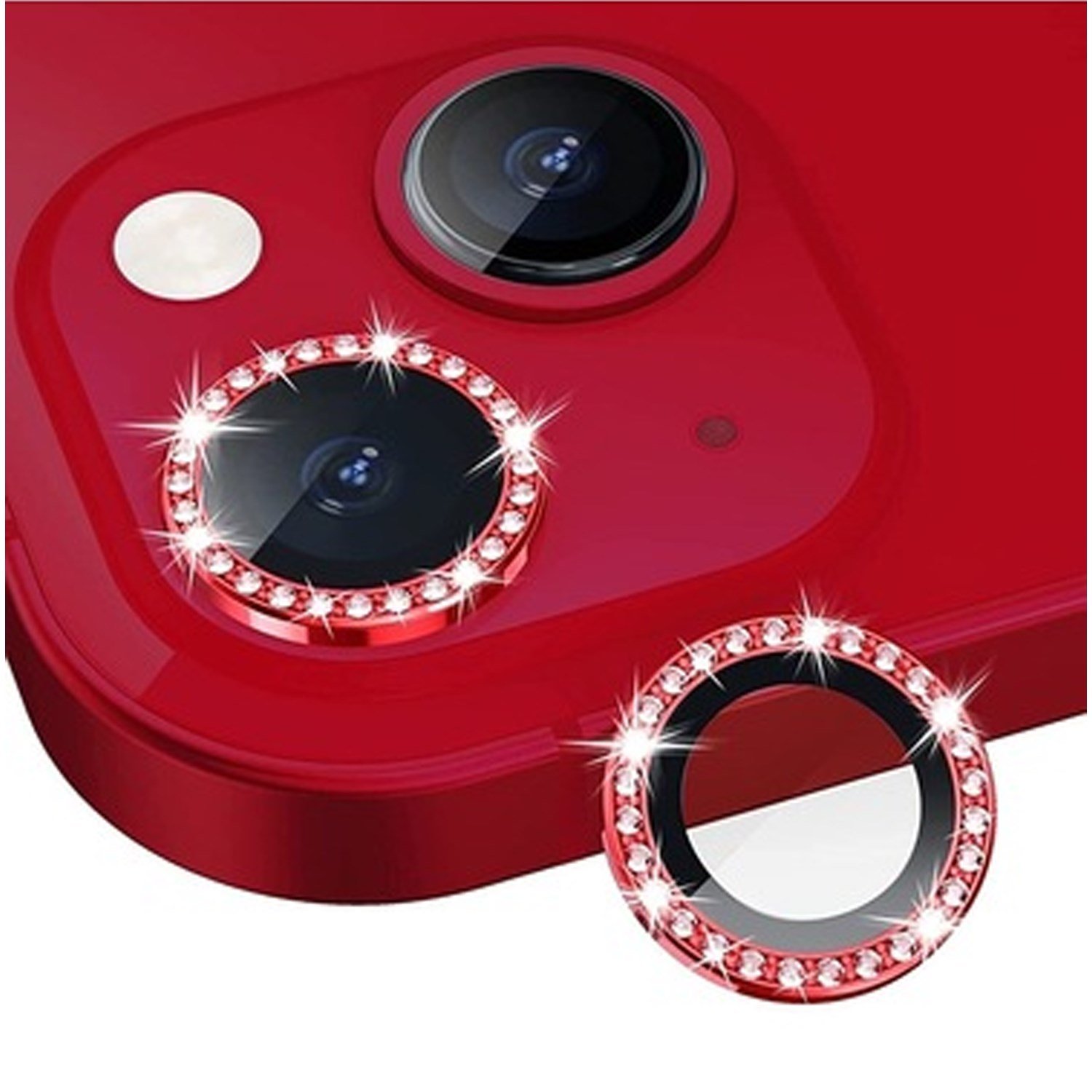 Nettech Apple iPhone 15 Plus Uyumlu Diamond Taşlı Model Kamera Cam Koruyucu NT-110771