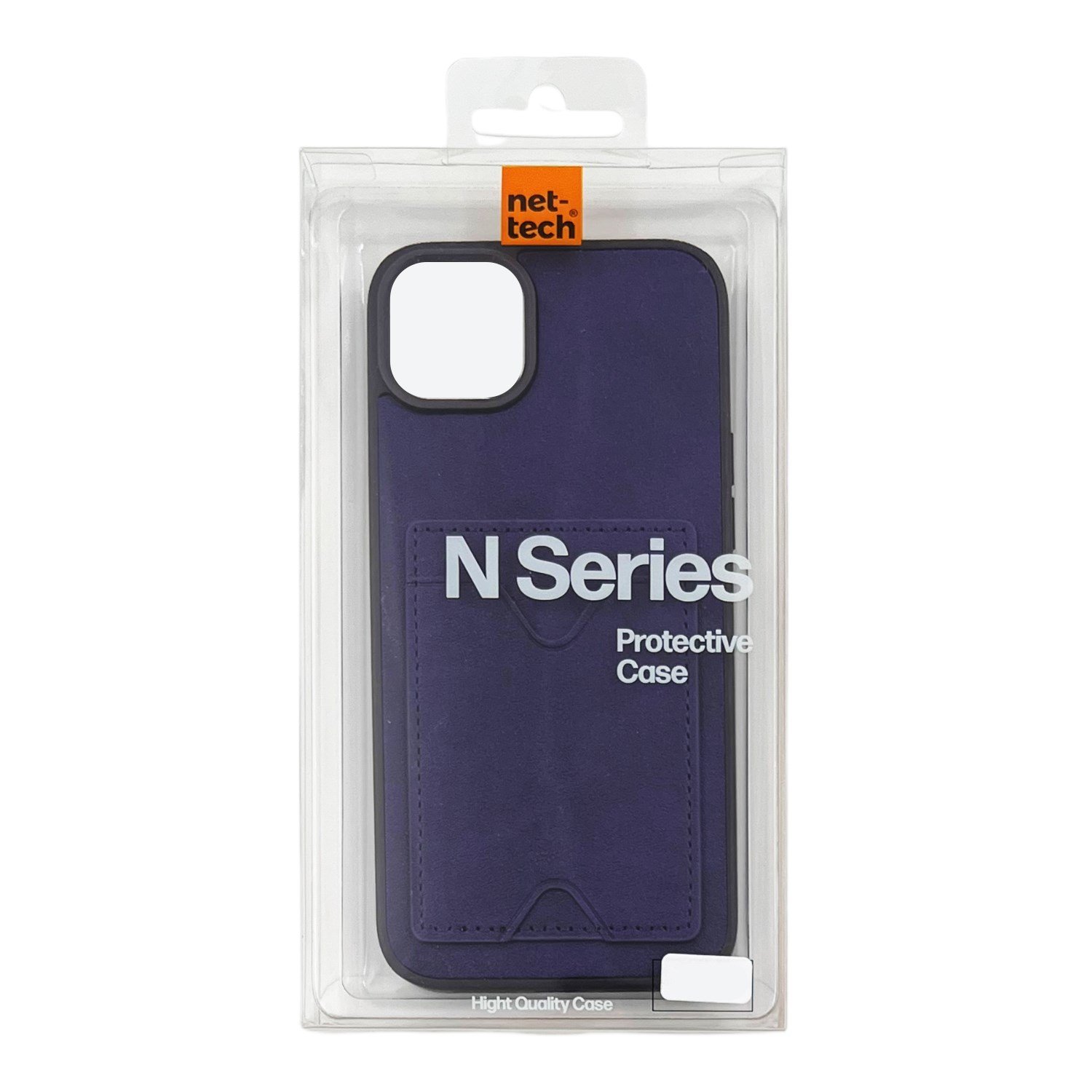 Nettech Apple iPhone 15 Pro Max Uyumlu NT-N028 Deri Kartlık Arka Koruma Kılıf NT-107231