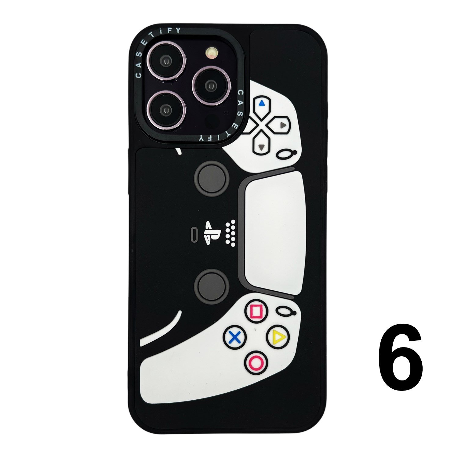 Nettech Apple iPhone 15 Pro Max Uyumlu Casetify Kabartmalı Arka Koruma Kılıf NT-112027