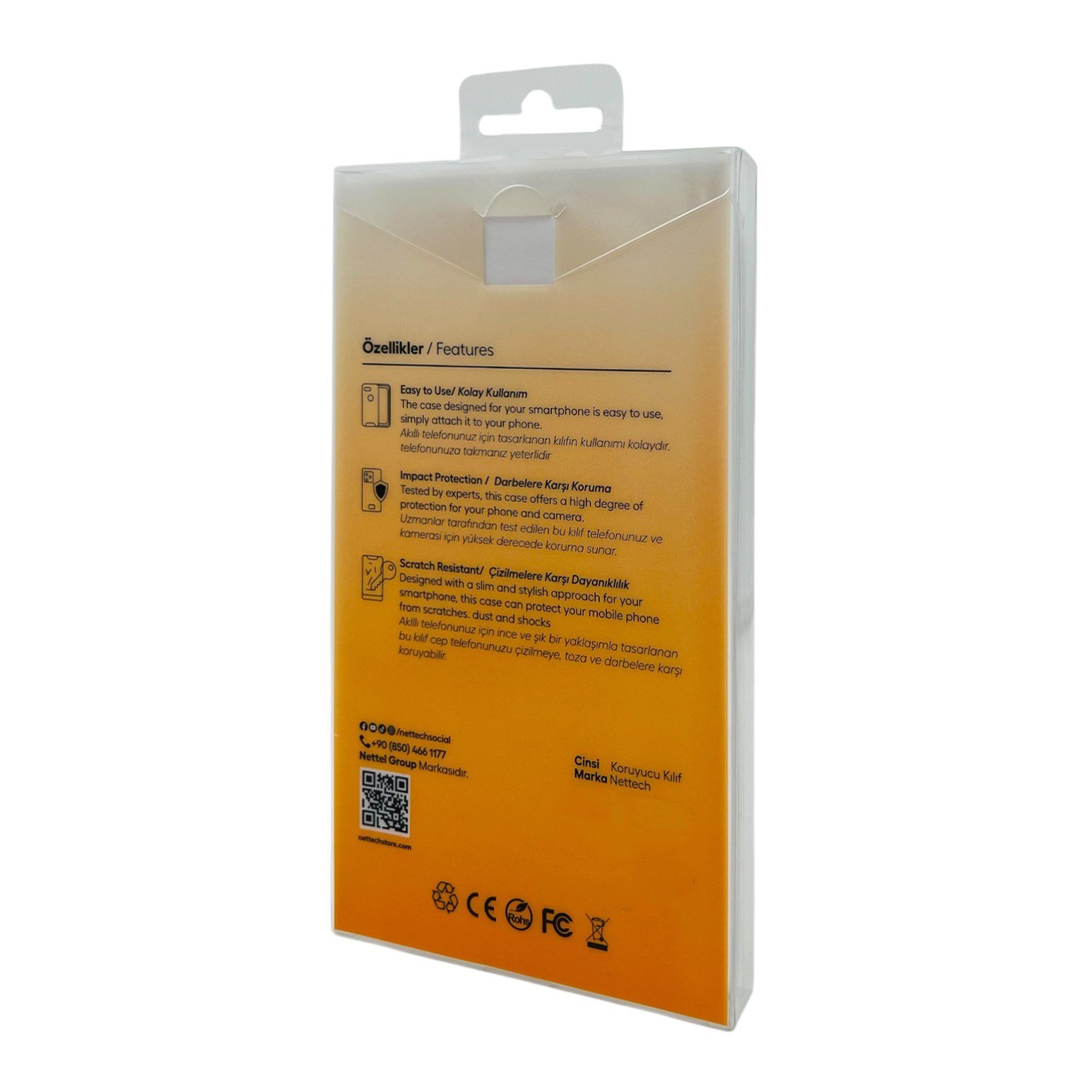 Nettech Apple iPhone 15 Pro Max Uyumlu NT-N011 Pc Magsafe Arka Koruma Kılıf NT-104525