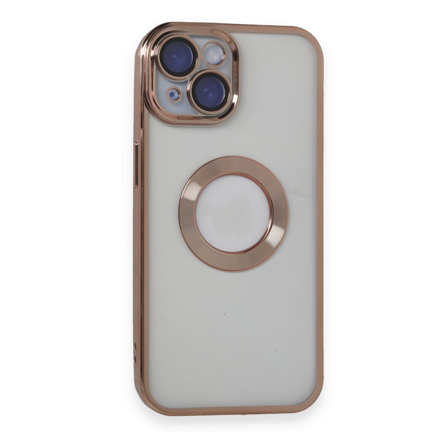 Nettech Apple iPhone 15 Pro Max Uyumlu Round Silikon Seri Arka Koruma Kılıf NT-106942