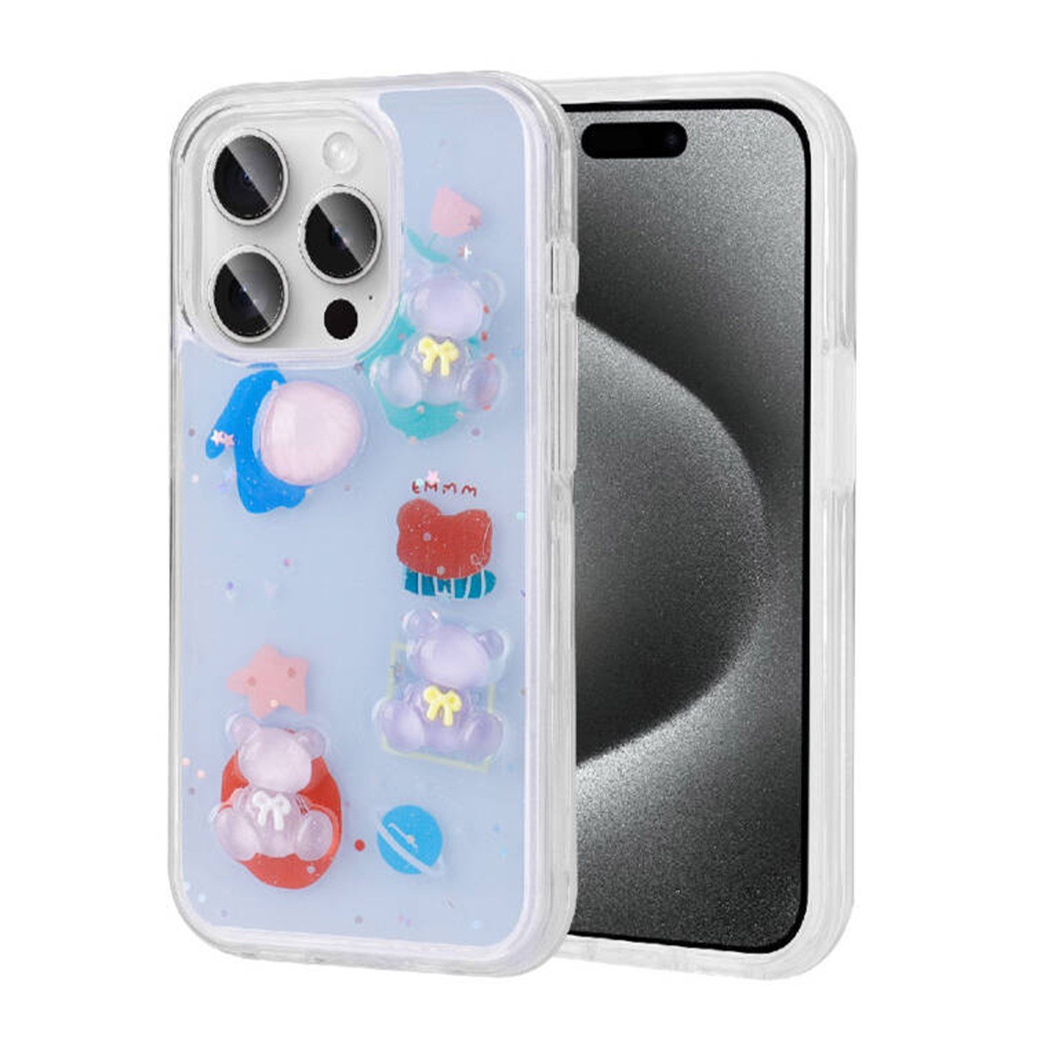 Nettech Apple iPhone 15 Pro Max Uyumlu Mimi Seri Arka Koruma Kılıf NT-105315