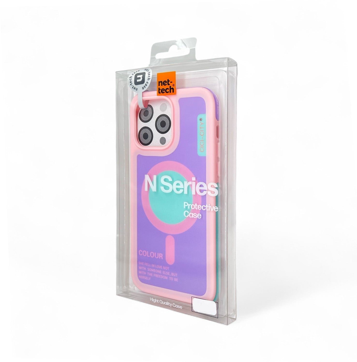 Nettech Apple iPhone 15 Pro Max Uyumlu NT-N098 Arka Koruma Kılıf NT-115056