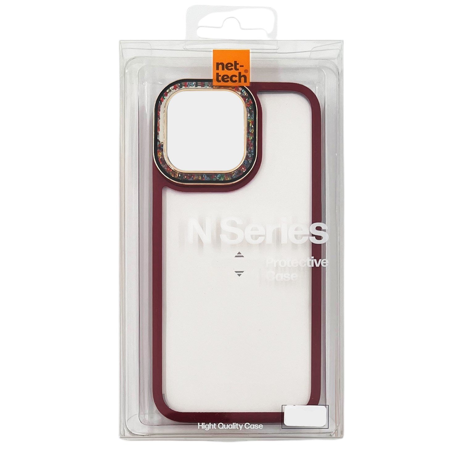 Nettech Apple iPhone 15 Pro Max Uyumlu NT-N027 Diamond Arka Koruma Kılıf NT-106943