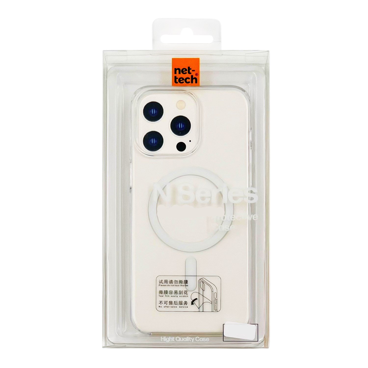 Nettech Apple iPhone 15 Pro Max Uyumlu Neo Hybrid Magsafe Arka Koruma Kılıf NT-106748