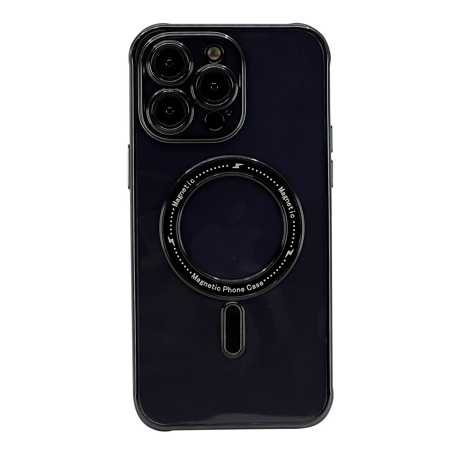Nettech Apple iPhone 15 Pro Max Uyumlu Mat Renkli MagSafe Arka Koruma Kılıf NT-105792