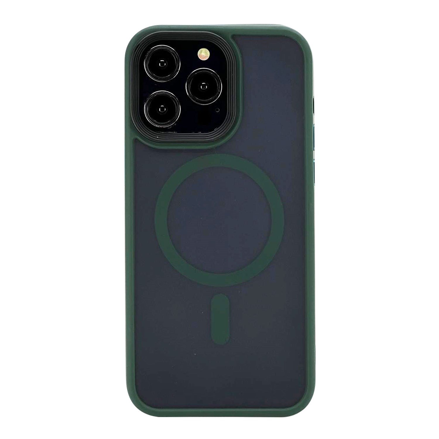 Nettech Apple iPhone 15 Pro Uyumlu Mat Renkli MagSafe Arka Koruma Kılıf NT-104736