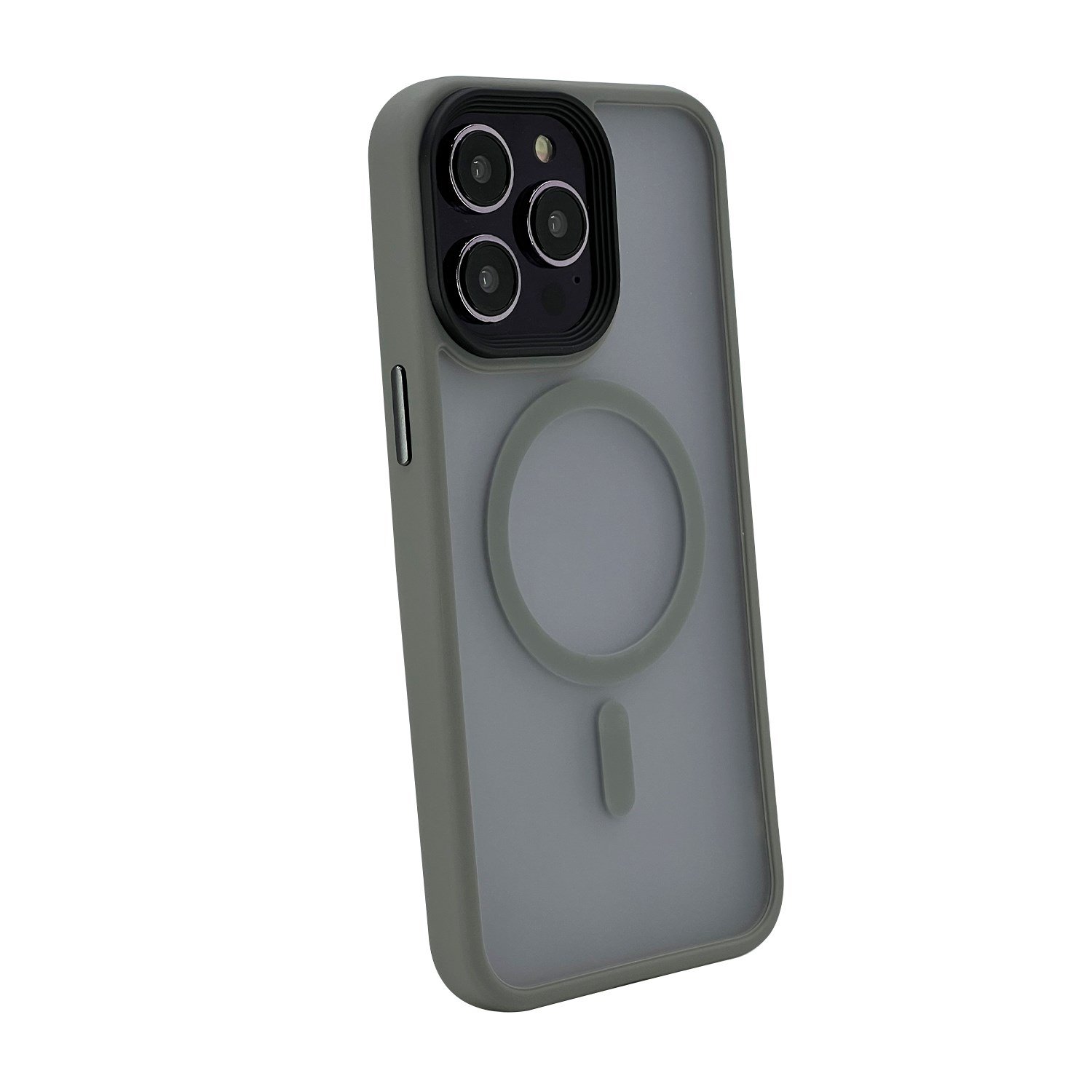 Nettech Apple iPhone 15 Pro Uyumlu Mat Renkli MagSafe Arka Koruma Kılıf NT-104736