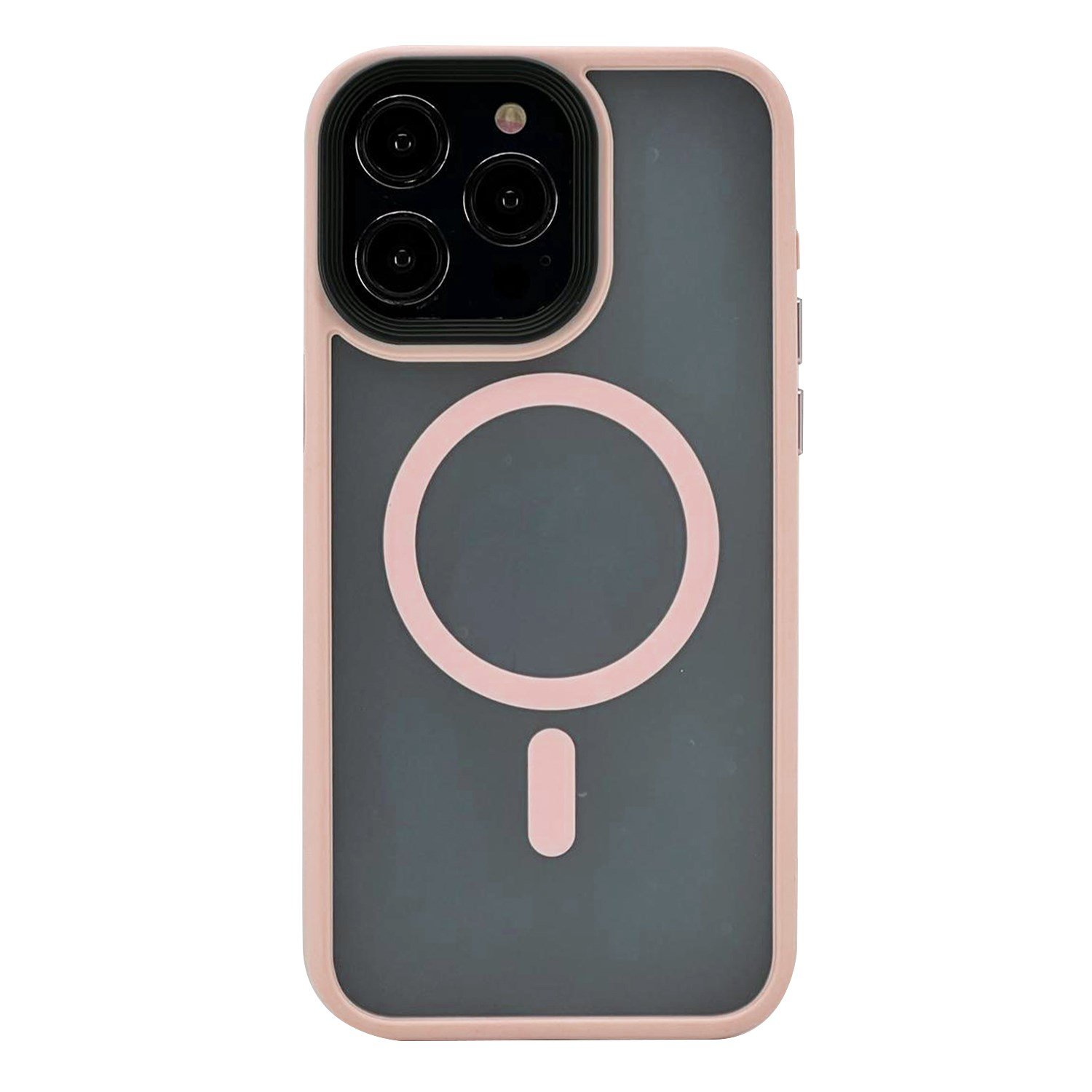 Nettech Apple iPhone 15 Pro Uyumlu Mat Renkli MagSafe Arka Koruma Kılıf NT-104736