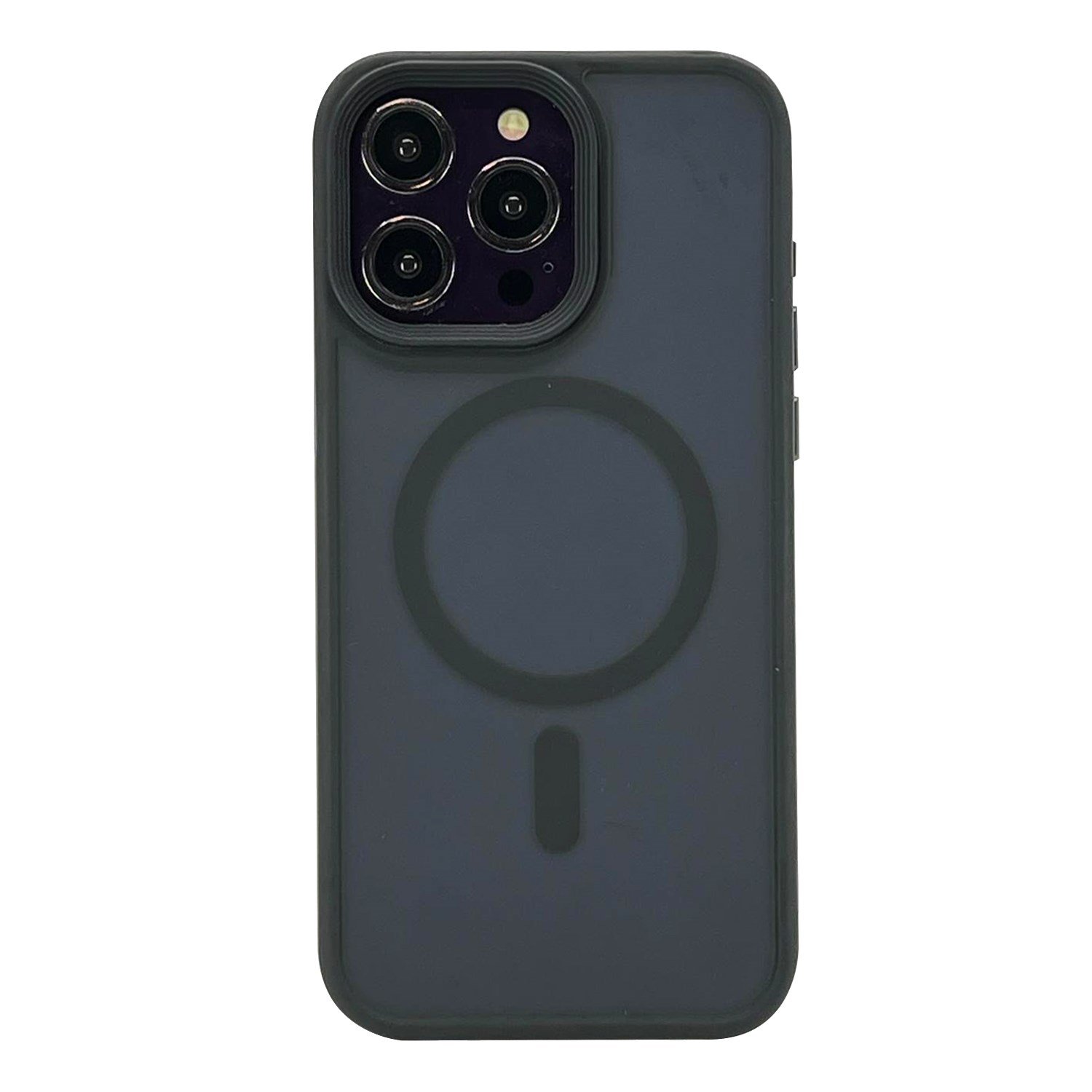 Nettech Apple iPhone 15 Pro Uyumlu Mat Renkli MagSafe Arka Koruma Kılıf NT-104736