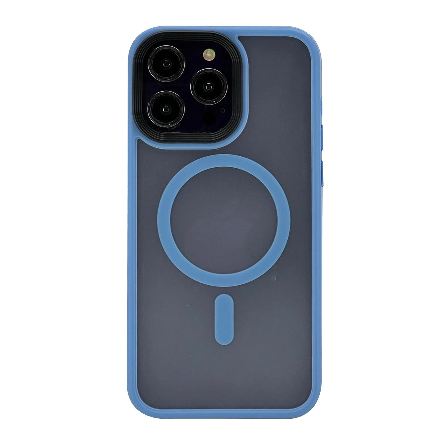 Nettech Apple iPhone 15 Pro Uyumlu Mat Renkli MagSafe Arka Koruma Kılıf NT-104736