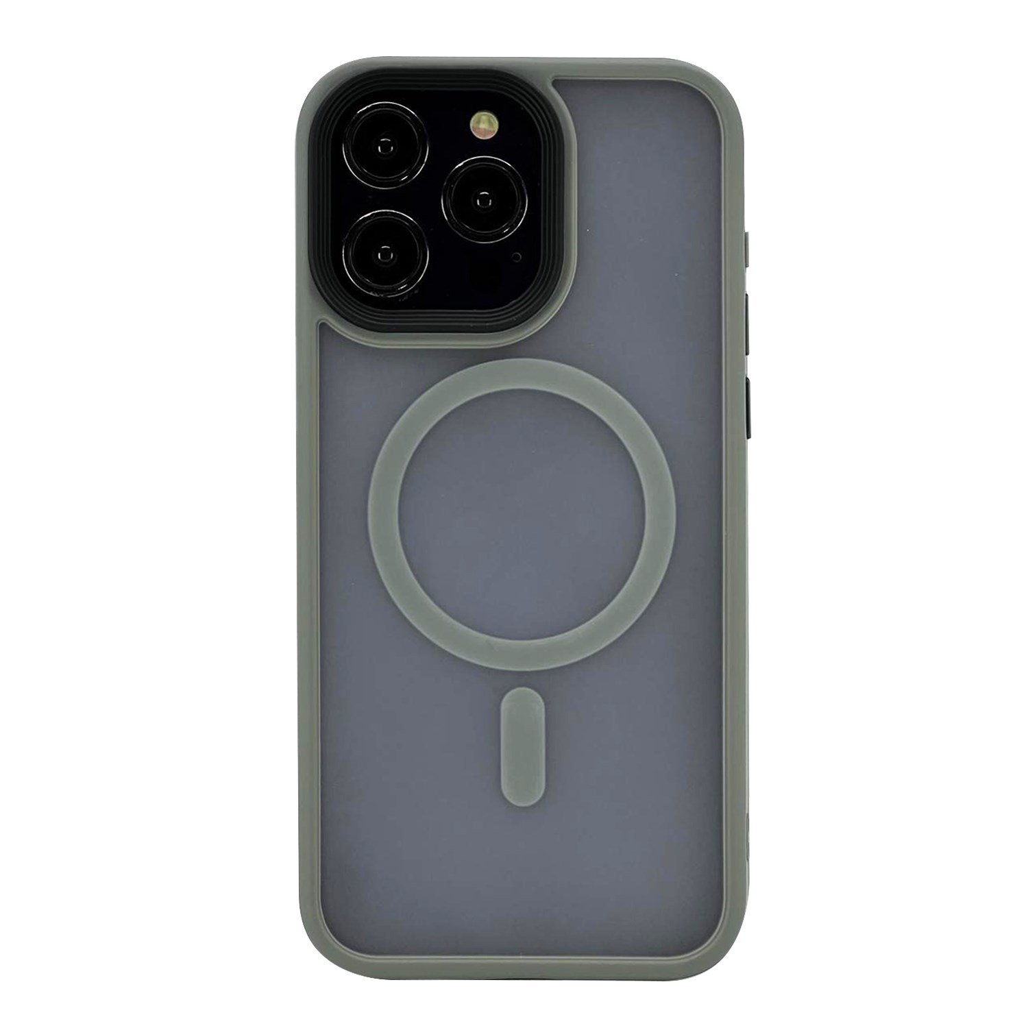 Nettech Apple iPhone 15 Pro Uyumlu Mat Renkli MagSafe Arka Koruma Kılıf NT-104736