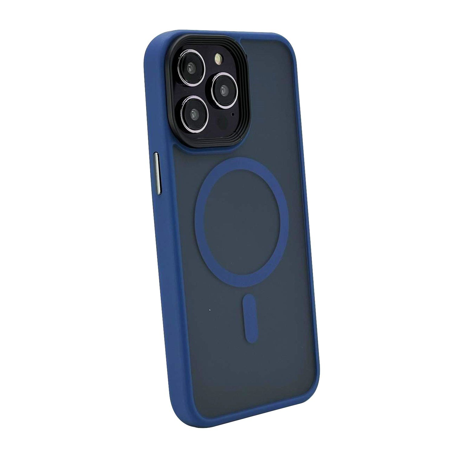 Nettech Apple iPhone 15 Pro Uyumlu Mat Renkli MagSafe Arka Koruma Kılıf NT-104736
