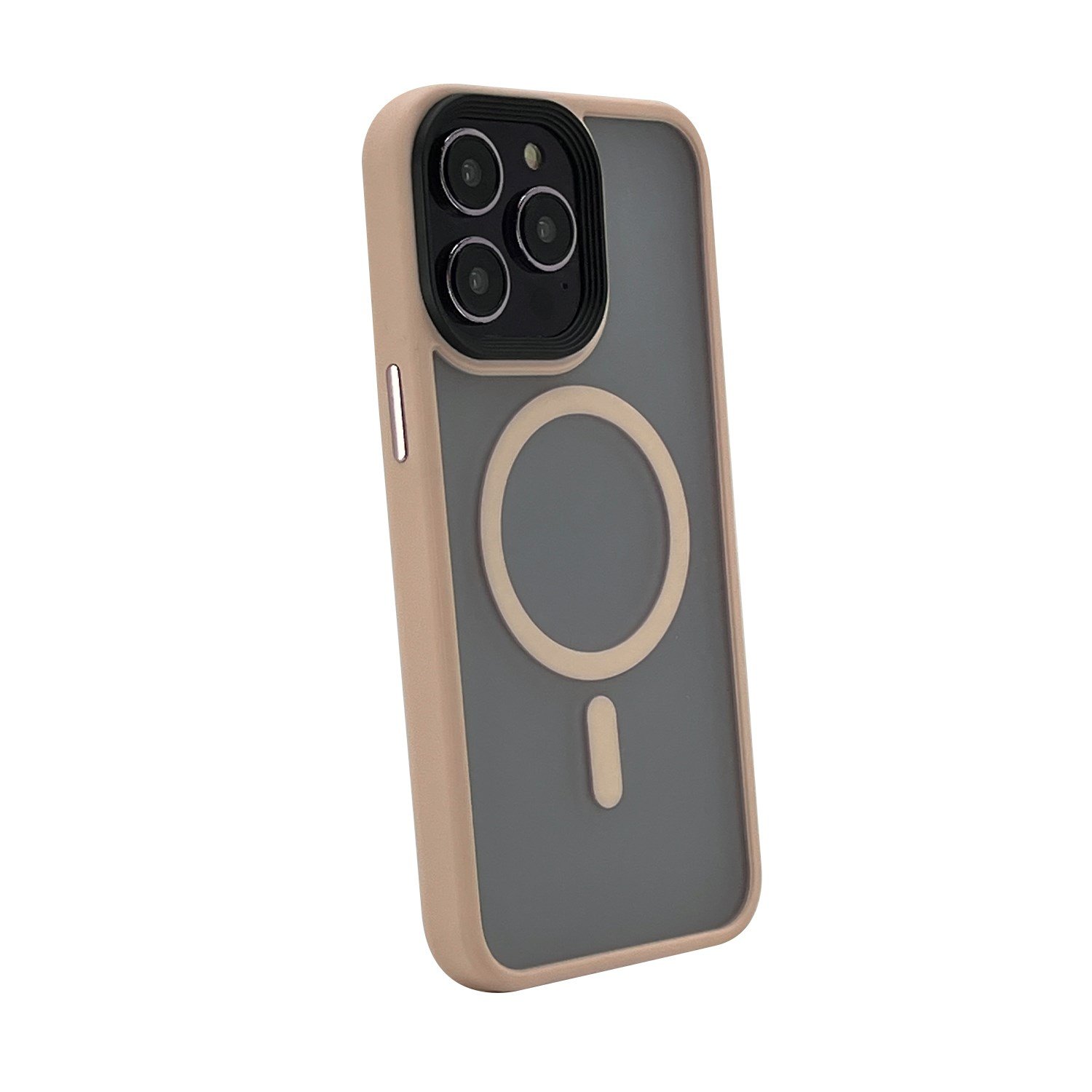 Nettech Apple iPhone 15 Pro Uyumlu Mat Renkli MagSafe Arka Koruma Kılıf NT-104736