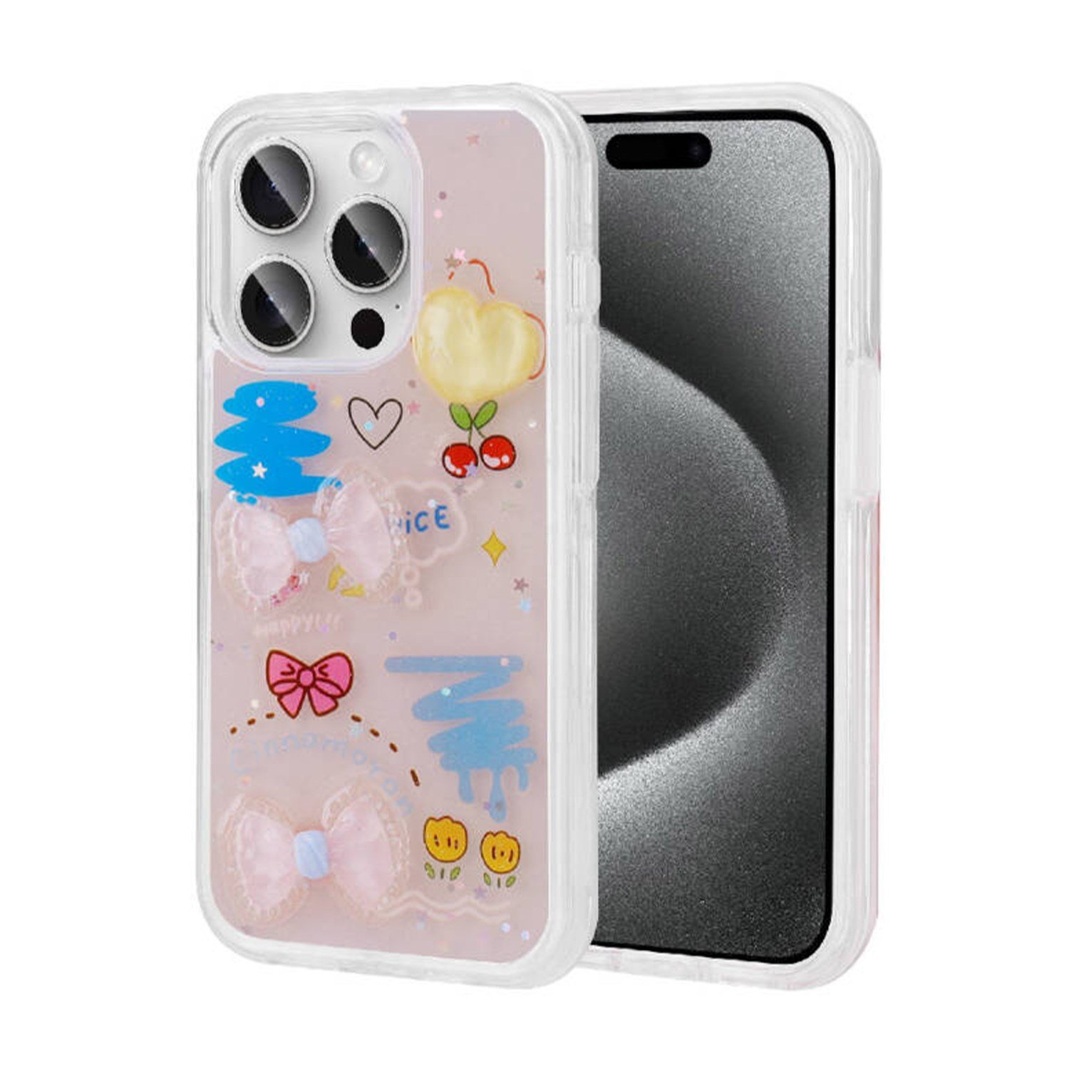 Nettech Apple iPhone 15 Pro Uyumlu Mimi Seri Arka Koruma Kılıf NT-105316