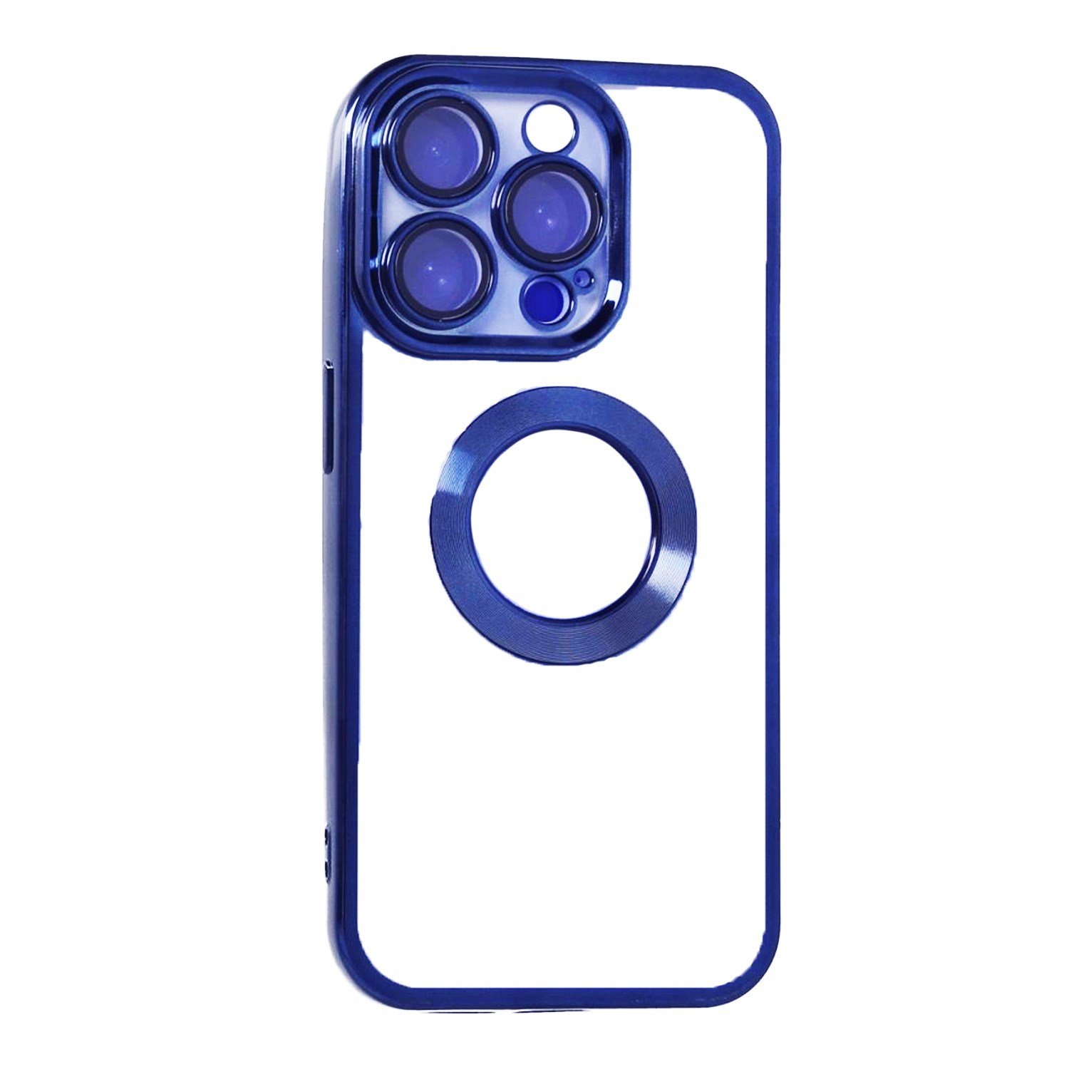 Nettech Apple iPhone 15 Pro Uyumlu Round Silikon Seri Arka Koruma Kılıf NT-107267