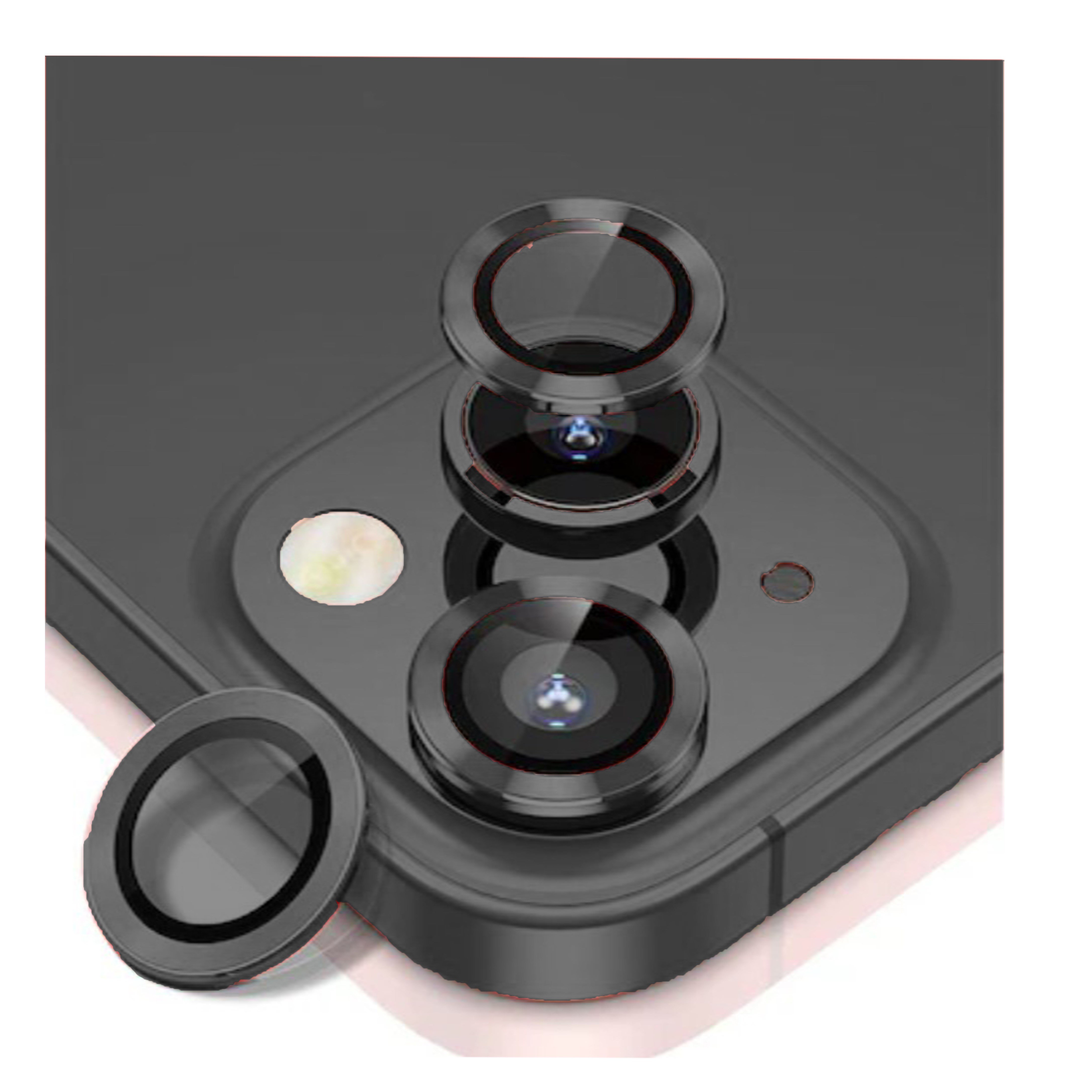 Nettech Apple iPhone 15 Uyumlu Alüminyum Seri Kamera Cam Koruyucu NT-103741