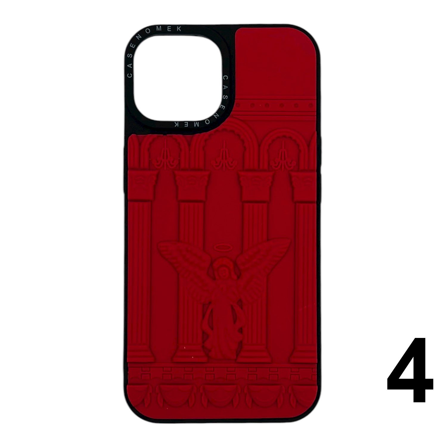 Nettech Apple iPhone 15 Uyumlu Casetify Kabartmalı Arka Koruma Kılıf NT-112026