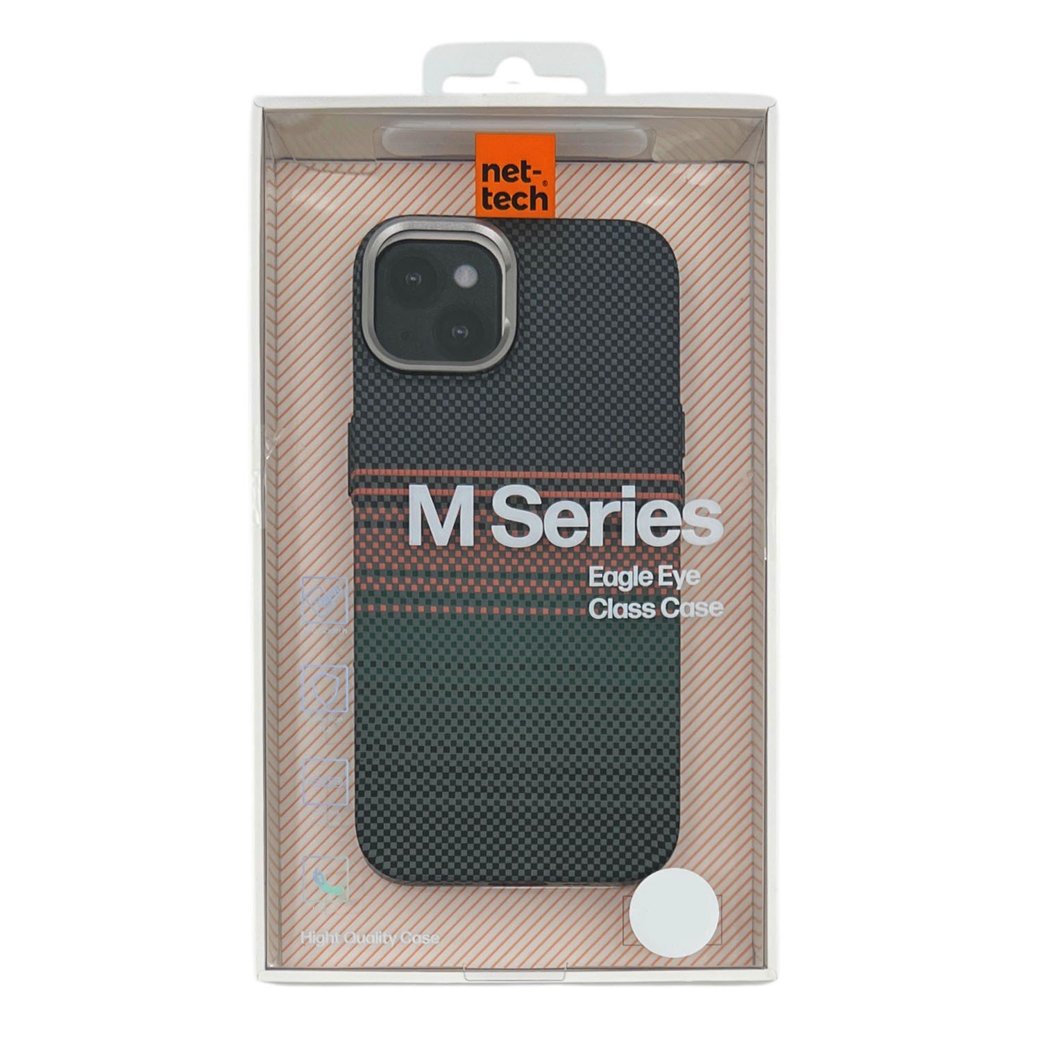 Nettech Apple iPhone 15 Uyumlu NT-N069 Kevlar Arka Koruma Kılıf NT-113294