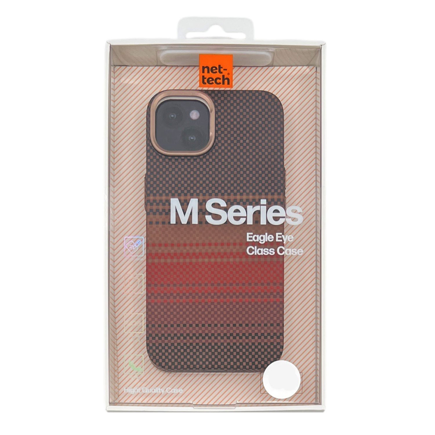 Nettech Apple iPhone 15 Uyumlu NT-N069 Kevlar Arka Koruma Kılıf NT-113294