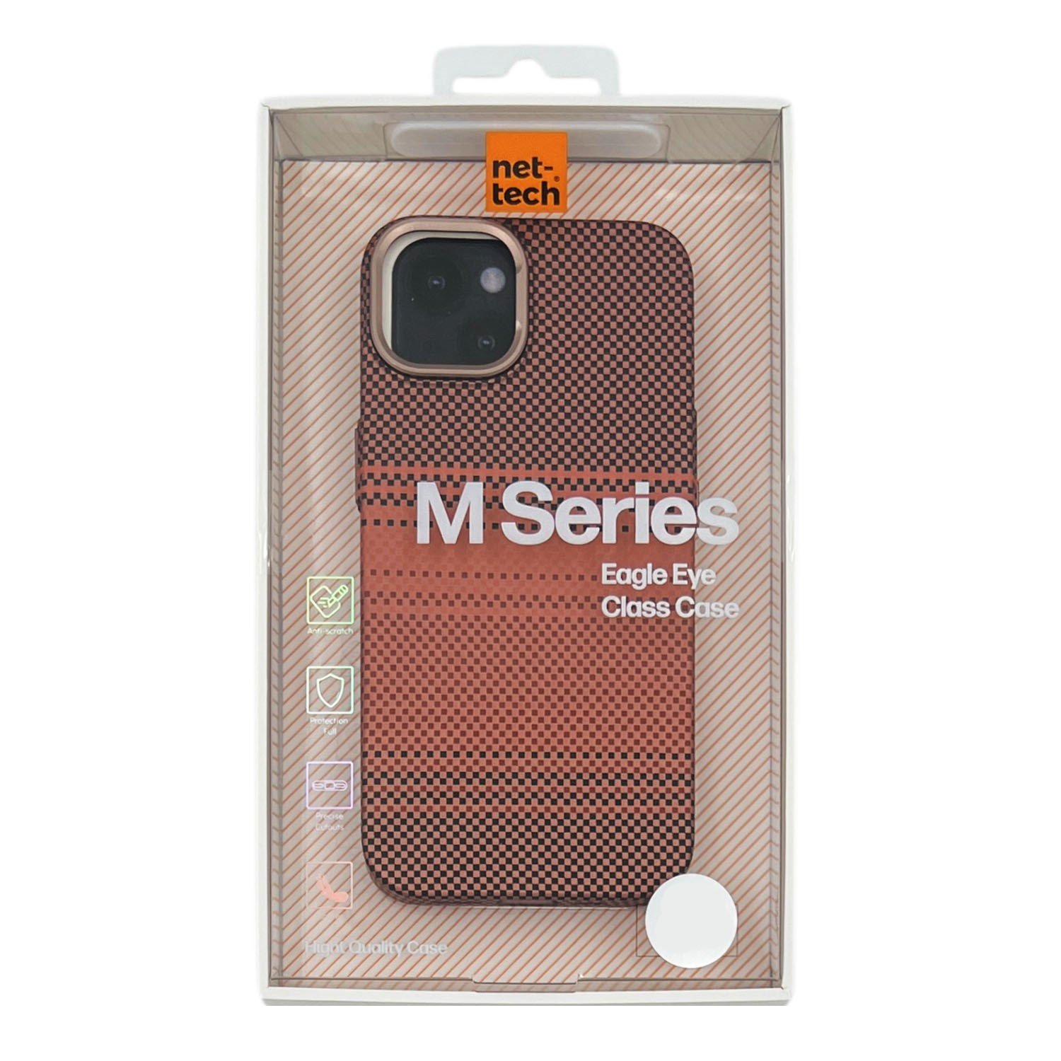 Nettech Apple iPhone 15 Uyumlu NT-N069 Kevlar Arka Koruma Kılıf NT-113294