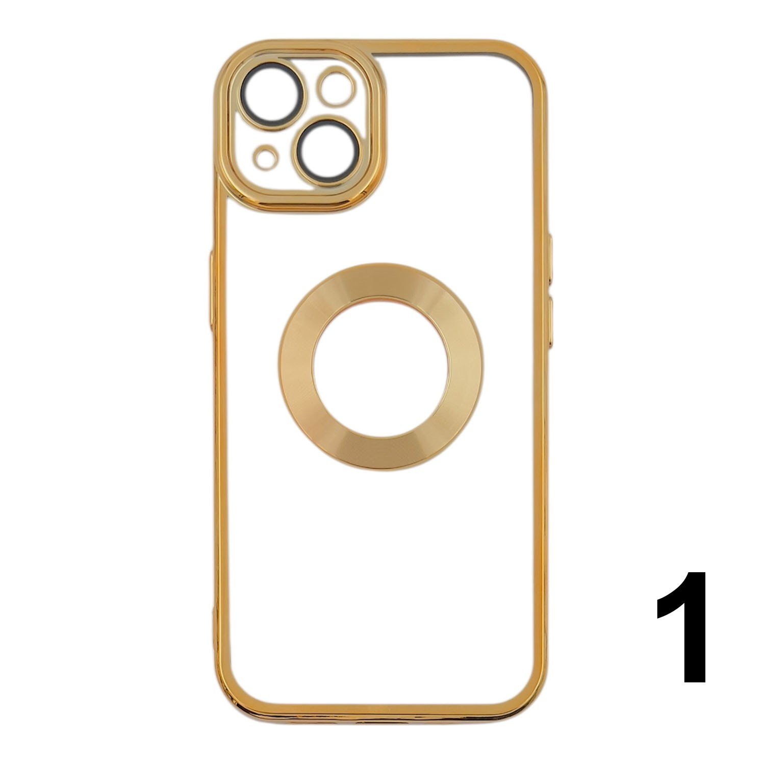 Nettech Apple iPhone 15 Uyumlu Round Silikon Seri Arka Koruma Kılıf NT-107169