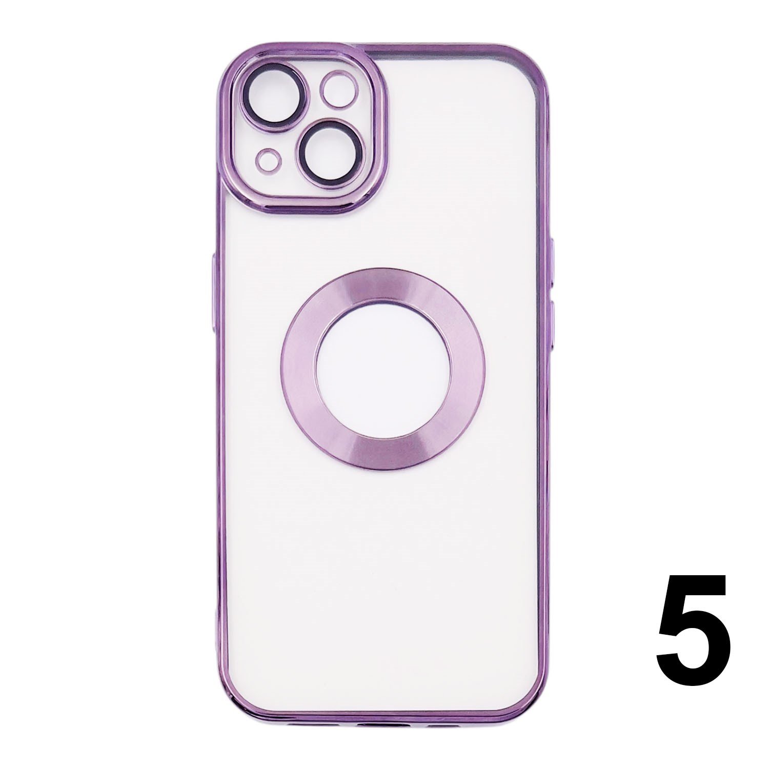 Nettech Apple iPhone 15 Uyumlu Round Silikon Seri Arka Koruma Kılıf NT-107169