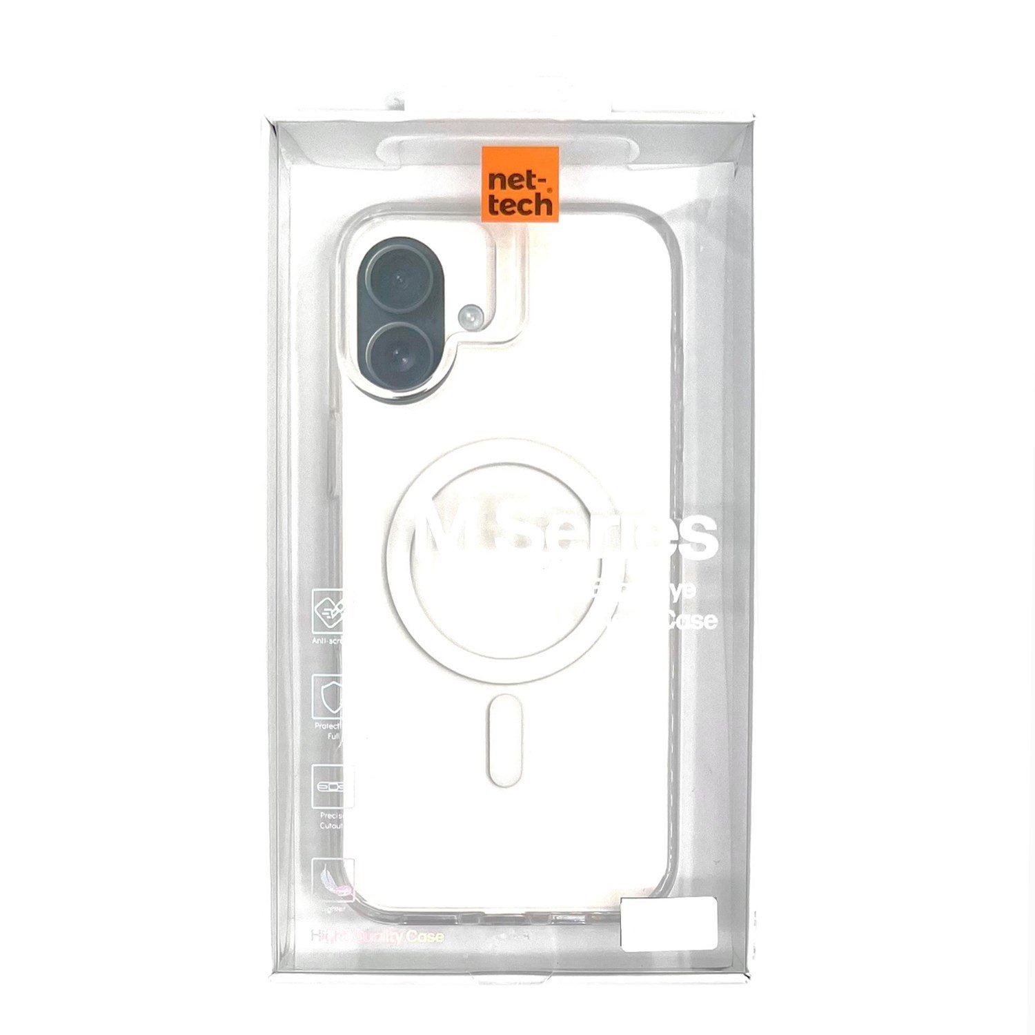 Nettech Apple iPhone 16 Plus Uyumlu Neo Hybrid Magsafe Arka Koruma Kılıf NT-111120
