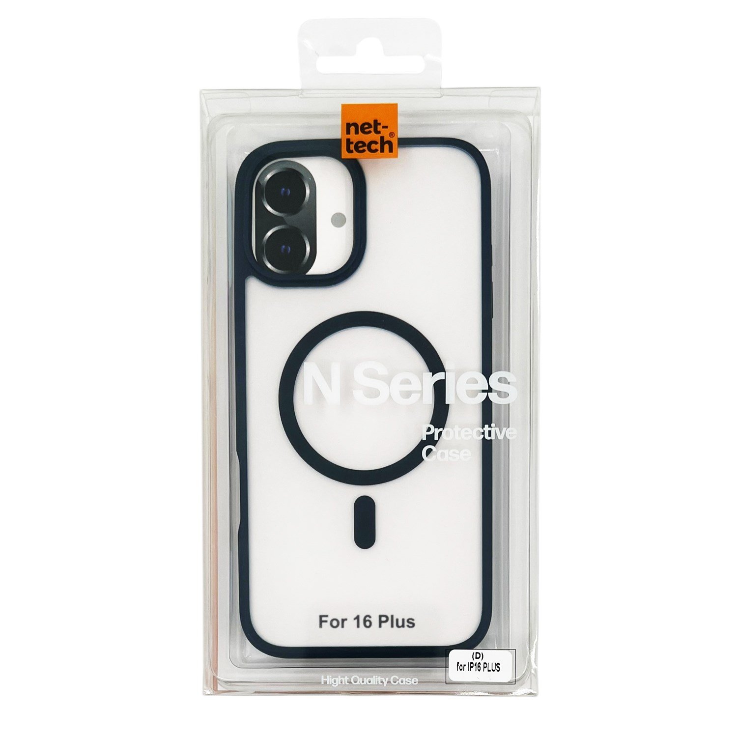 Nettech Apple iPhone 16 Plus Uyumlu NT-N060 Arka Koruma Kılıf NT-111213