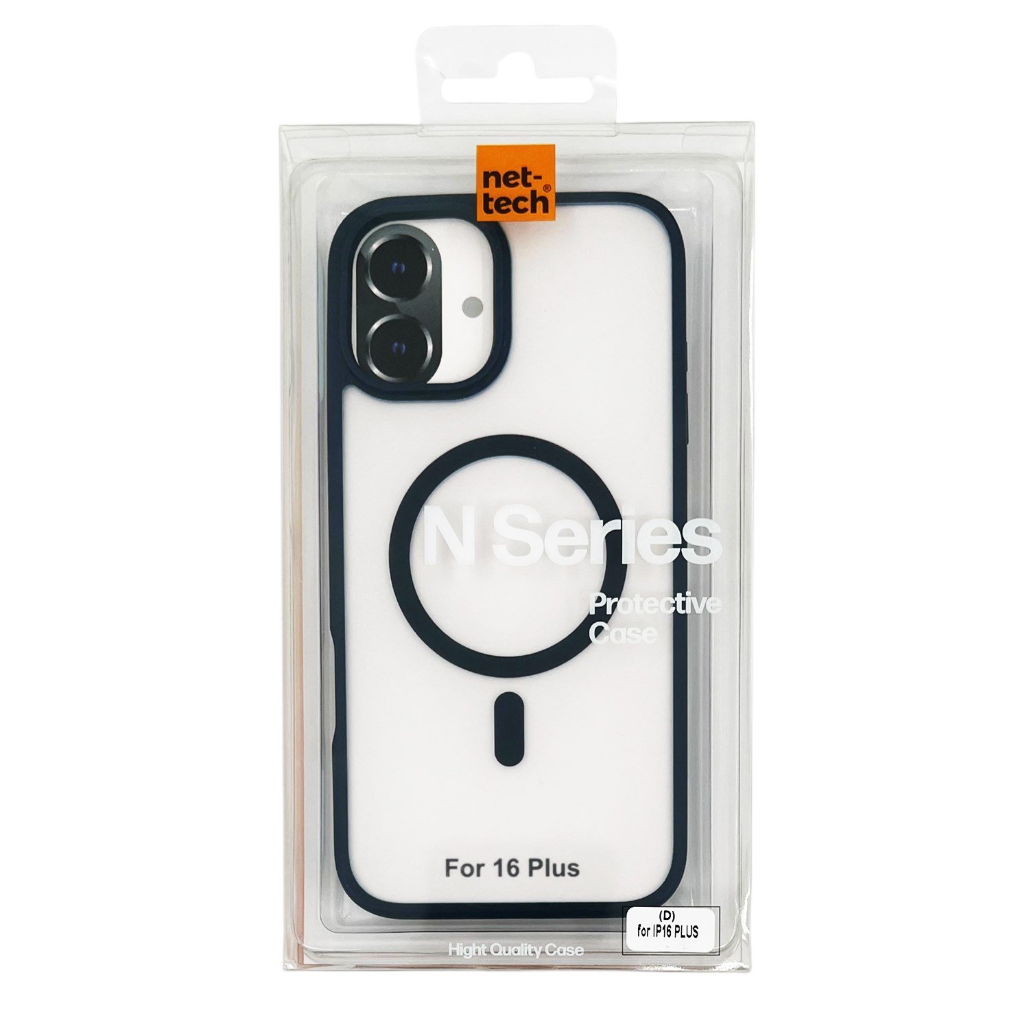 Nettech Apple iPhone 16 Plus Uyumlu NT-N057 Arka Koruma Kılıf NT-111005