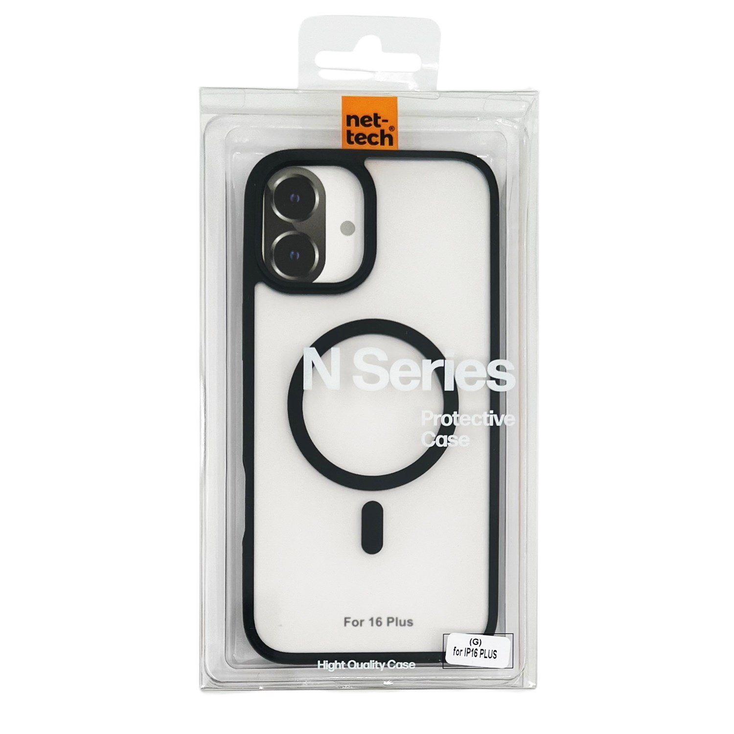 Nettech Apple iPhone 16 Plus Uyumlu NT-N060 Arka Koruma Kılıf NT-111213
